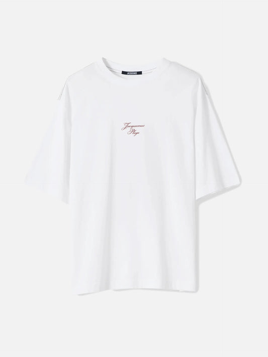 JACQUEMUS - Unisex-T-Shirt Bateau aus Baumwolljersey