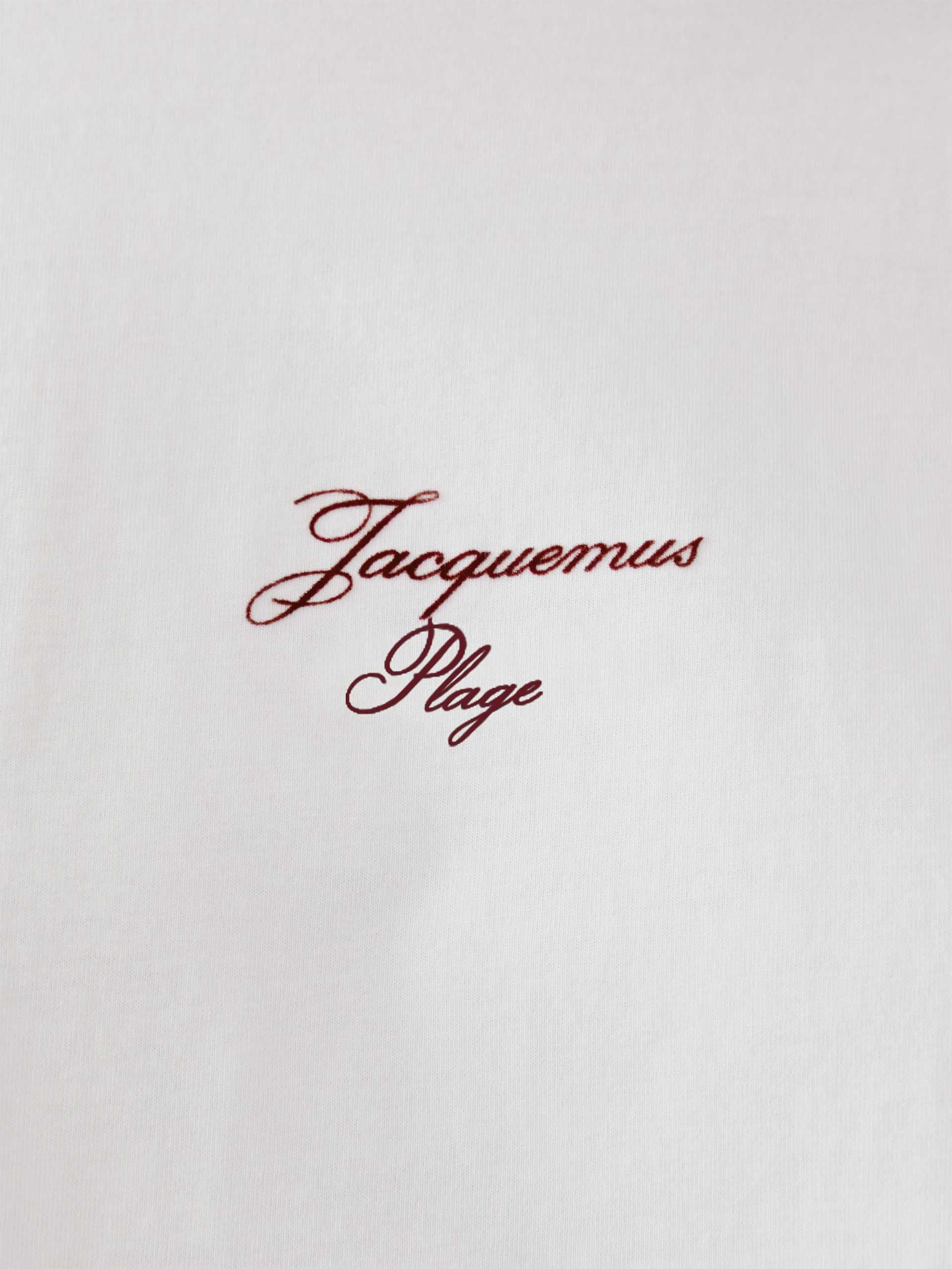 JACQUEMUS - Unisex-T-Shirt Bateau aus Baumwolljersey