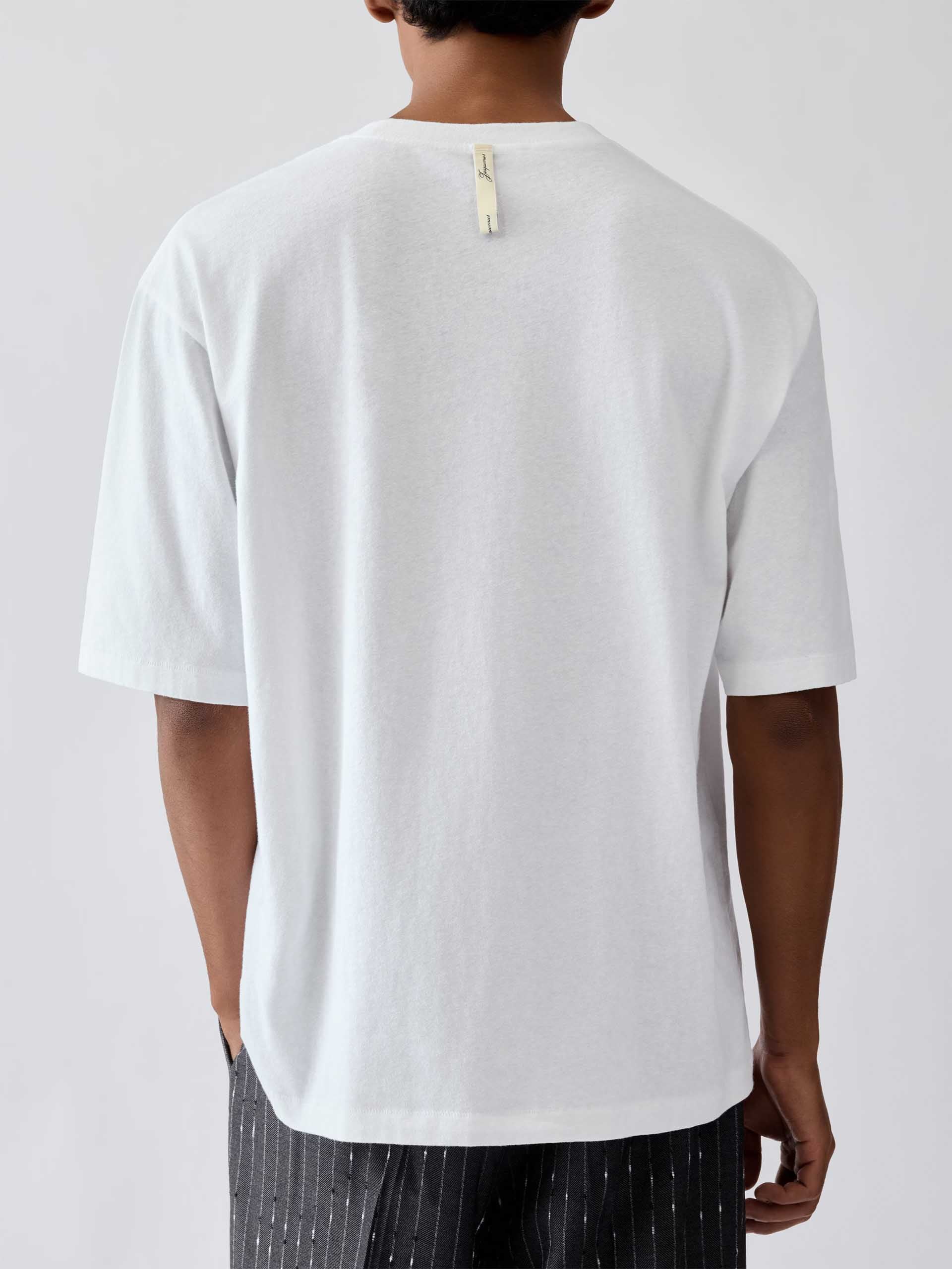 JACQUEMUS - T-shirt with Jacquemus logo print for men – NEW TAKE FIVE