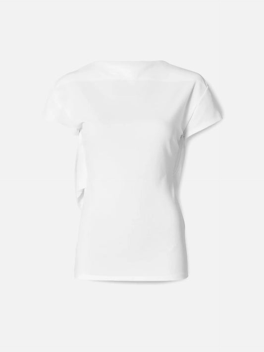 JACQUEMUS - Kurzarm-Top Mistral für Damen Weiß - White
