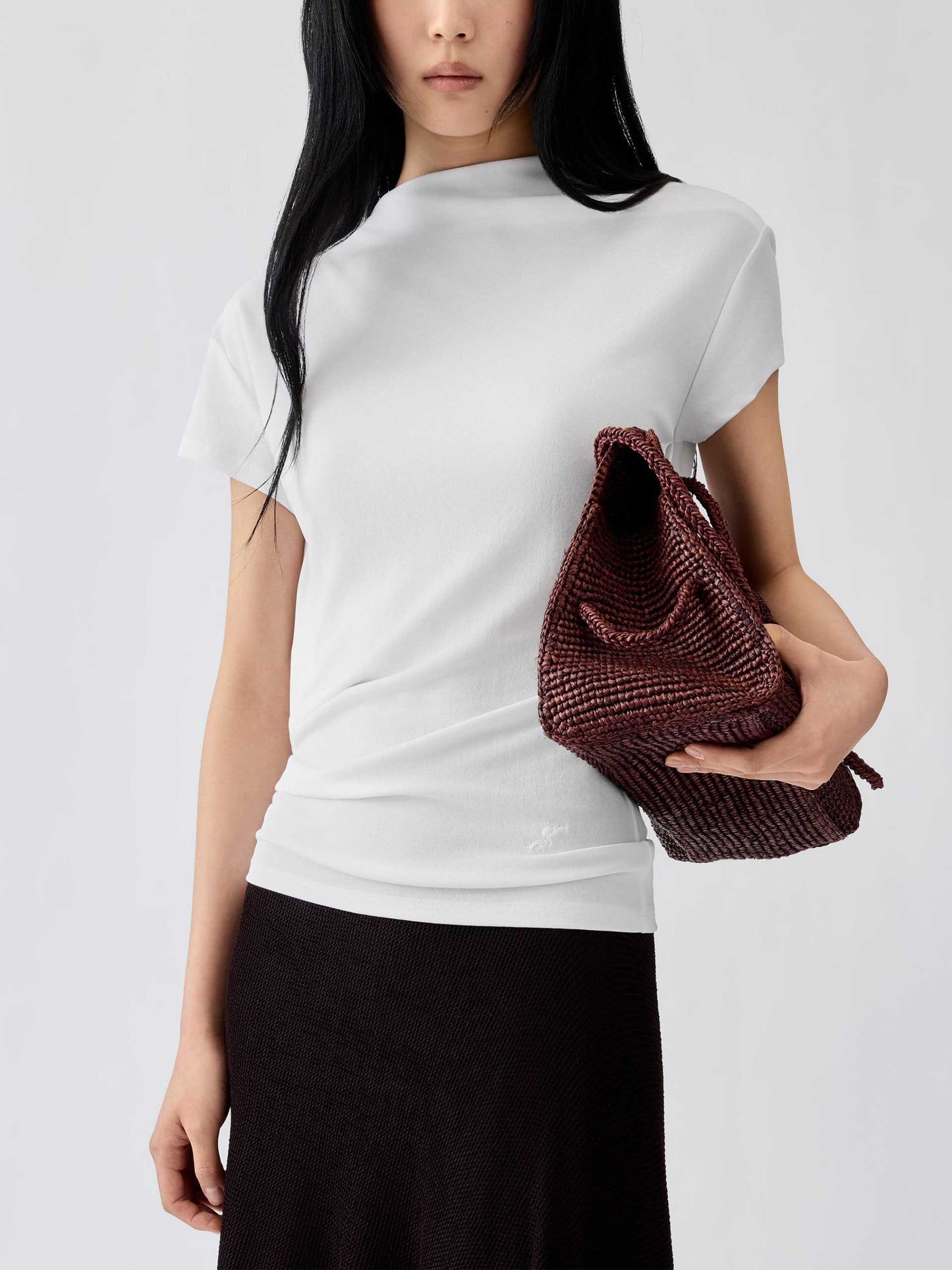JACQUEMUS - Kurzarm-Top Mistral für Damen Weiß - White