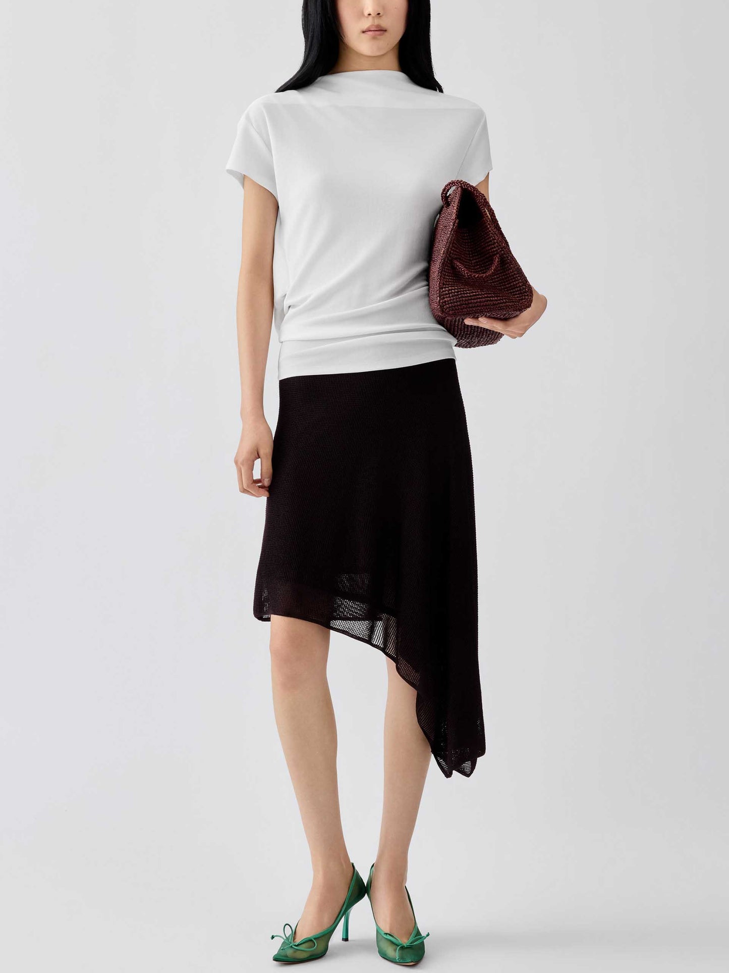 JACQUEMUS - Kurzarm-Top Mistral für Damen Weiß - White