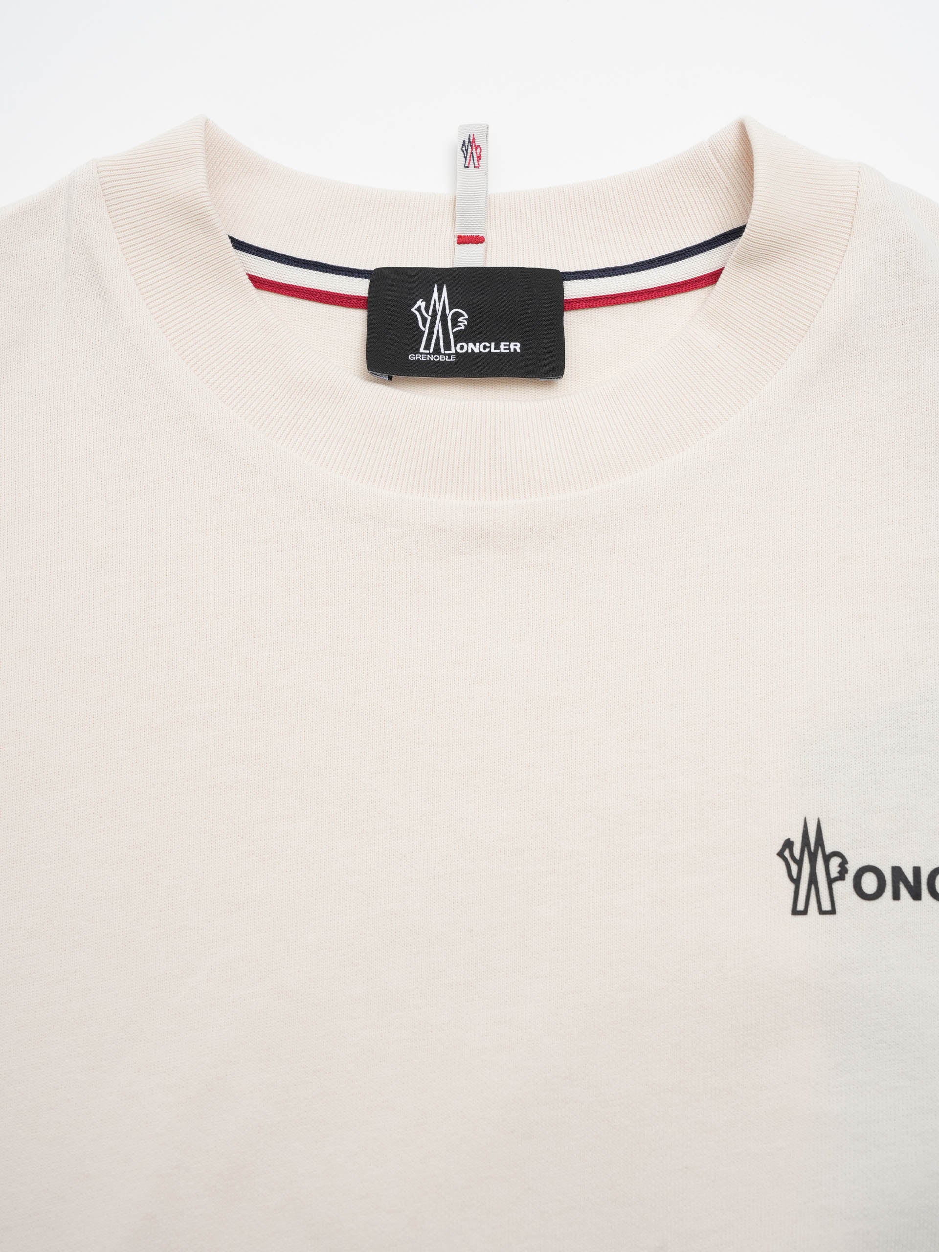 MONCLER GRENOBLE - T-Shirt aus Baumwolle mit Logo für Damen