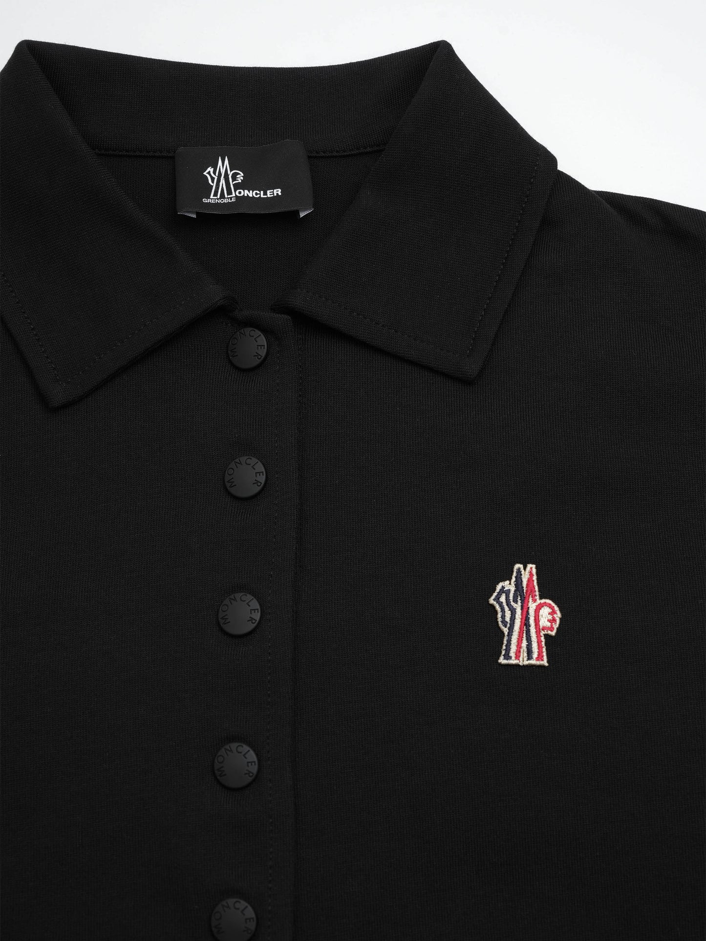 MONCLER GRENOBLE - Poloshirt aus Baumwolljersey für Damen