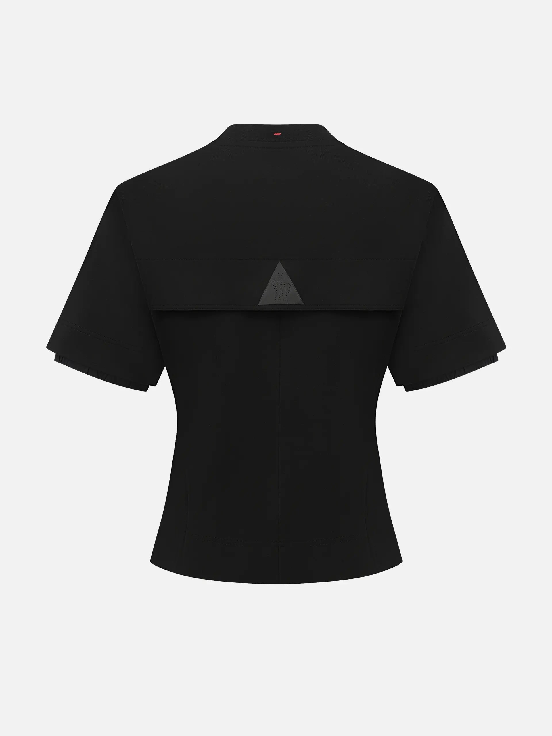 MONCLER GRENOBLE - T-Shirt aus Stretch-Baumwolle für Damen Schwarz - Black