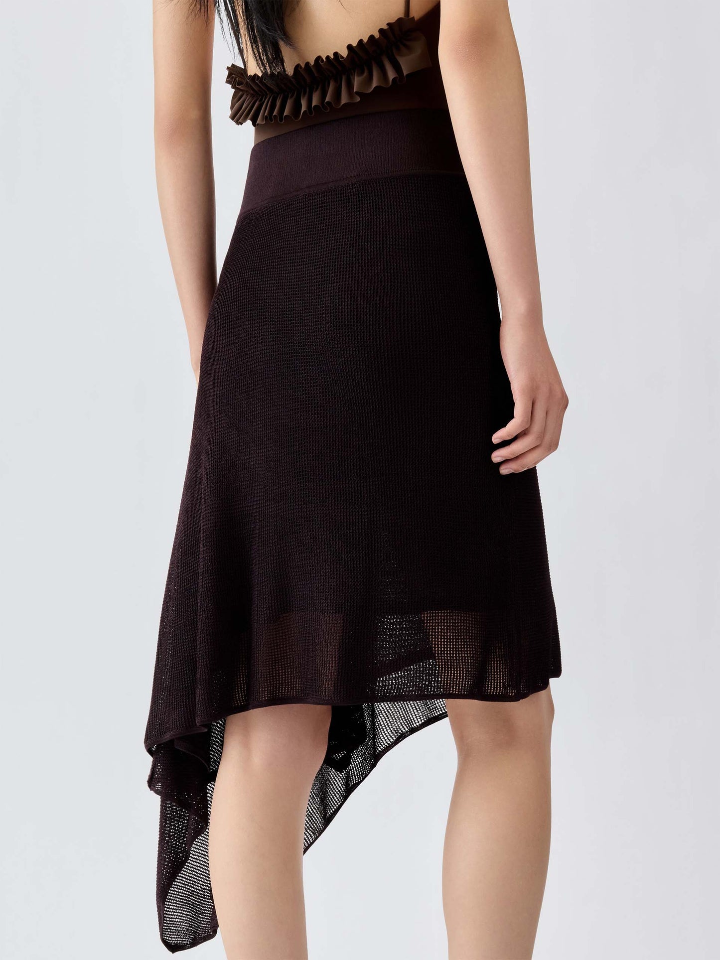 JACQUEMUS - Asymmetrischer Rock Voile für Damen
