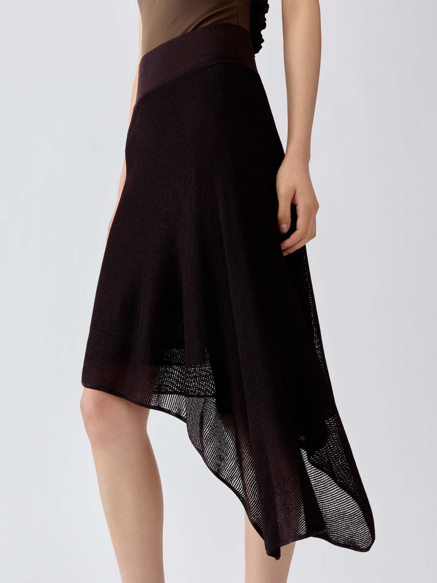 JACQUEMUS - Asymmetrischer Rock Voile für Damen