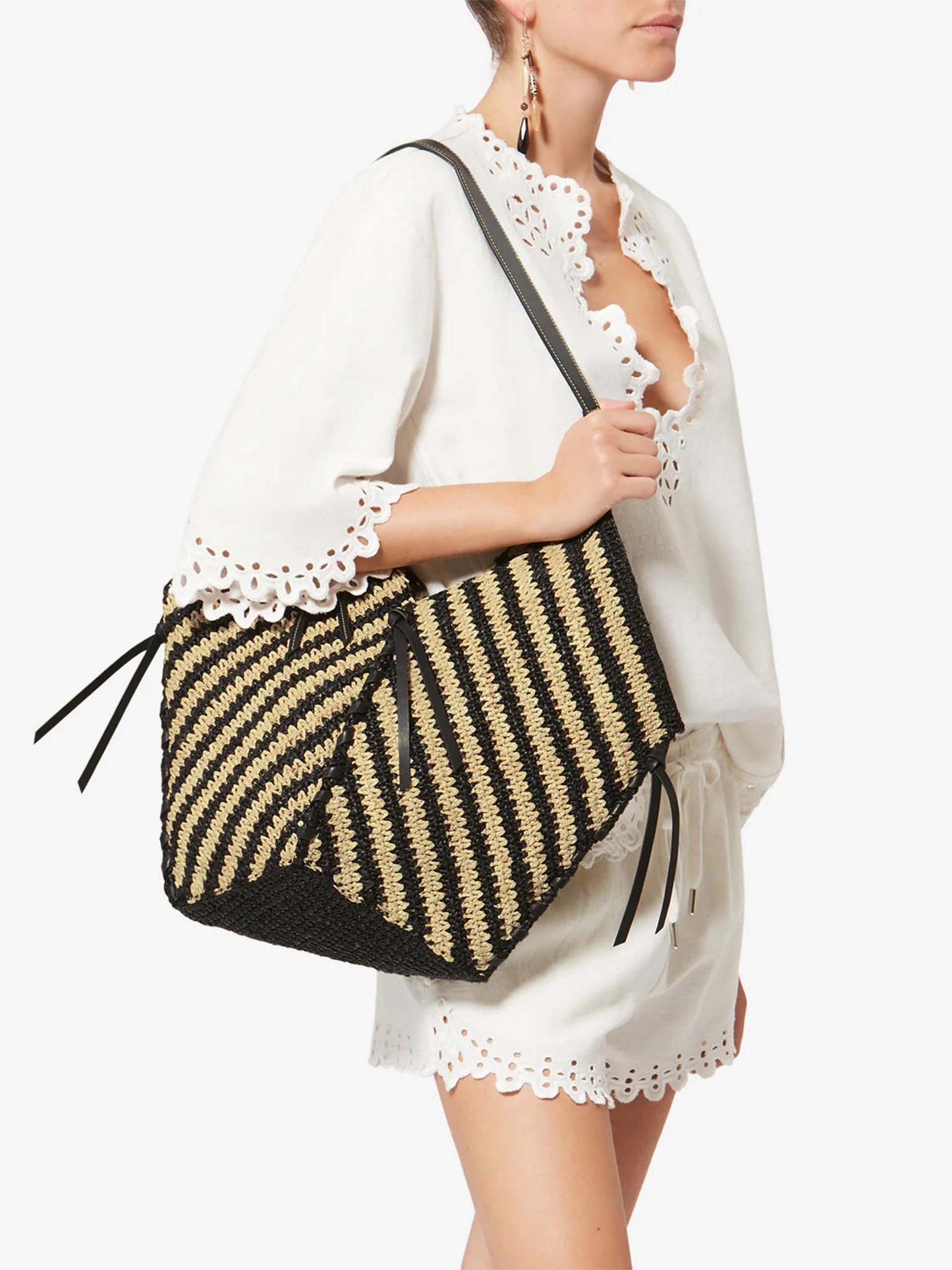 ISABEL MARANT - Shopper-Tasche Tampa aus Raffia
