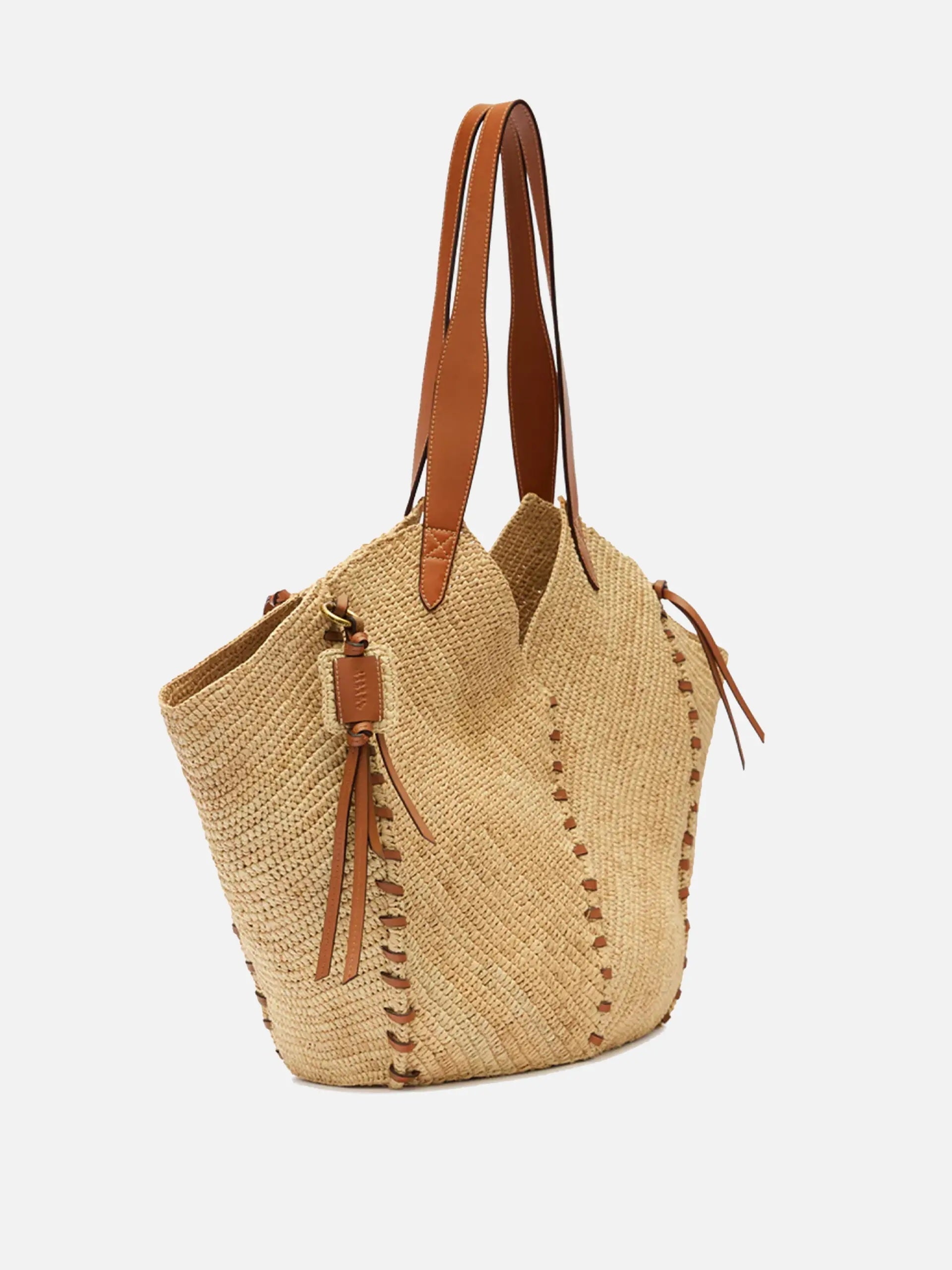 ISABEL MARANT - Tote Bag Tampa aus Raffia