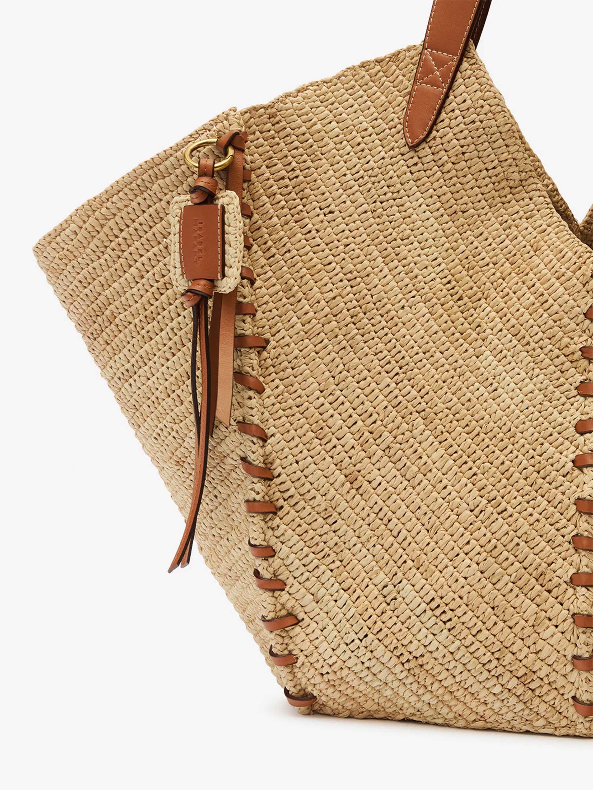 ISABEL MARANT - Tote Bag Tampa aus Raffia