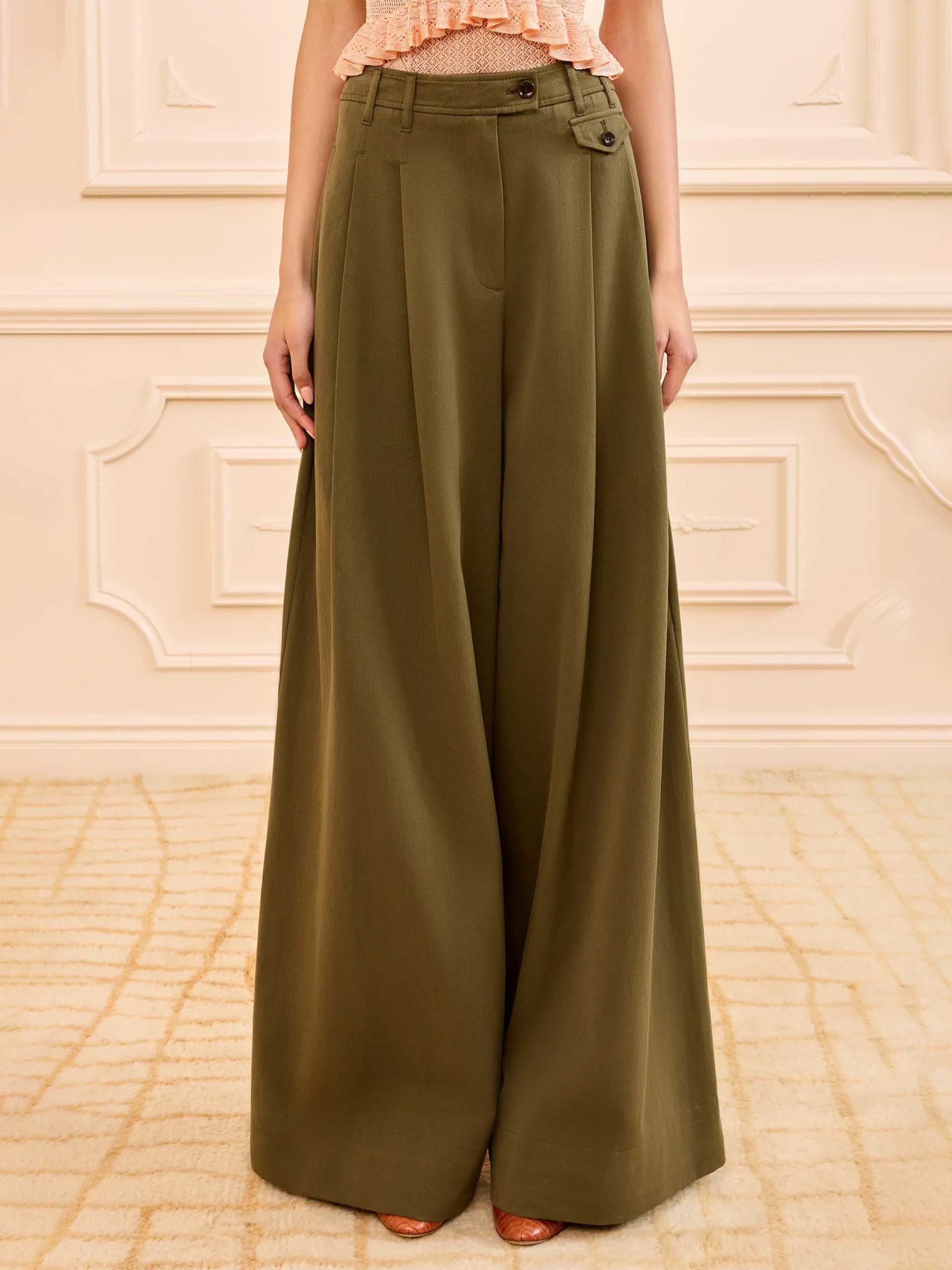 ULLA JOHNSON - Wide-Leg Hose Motherwell für Damen