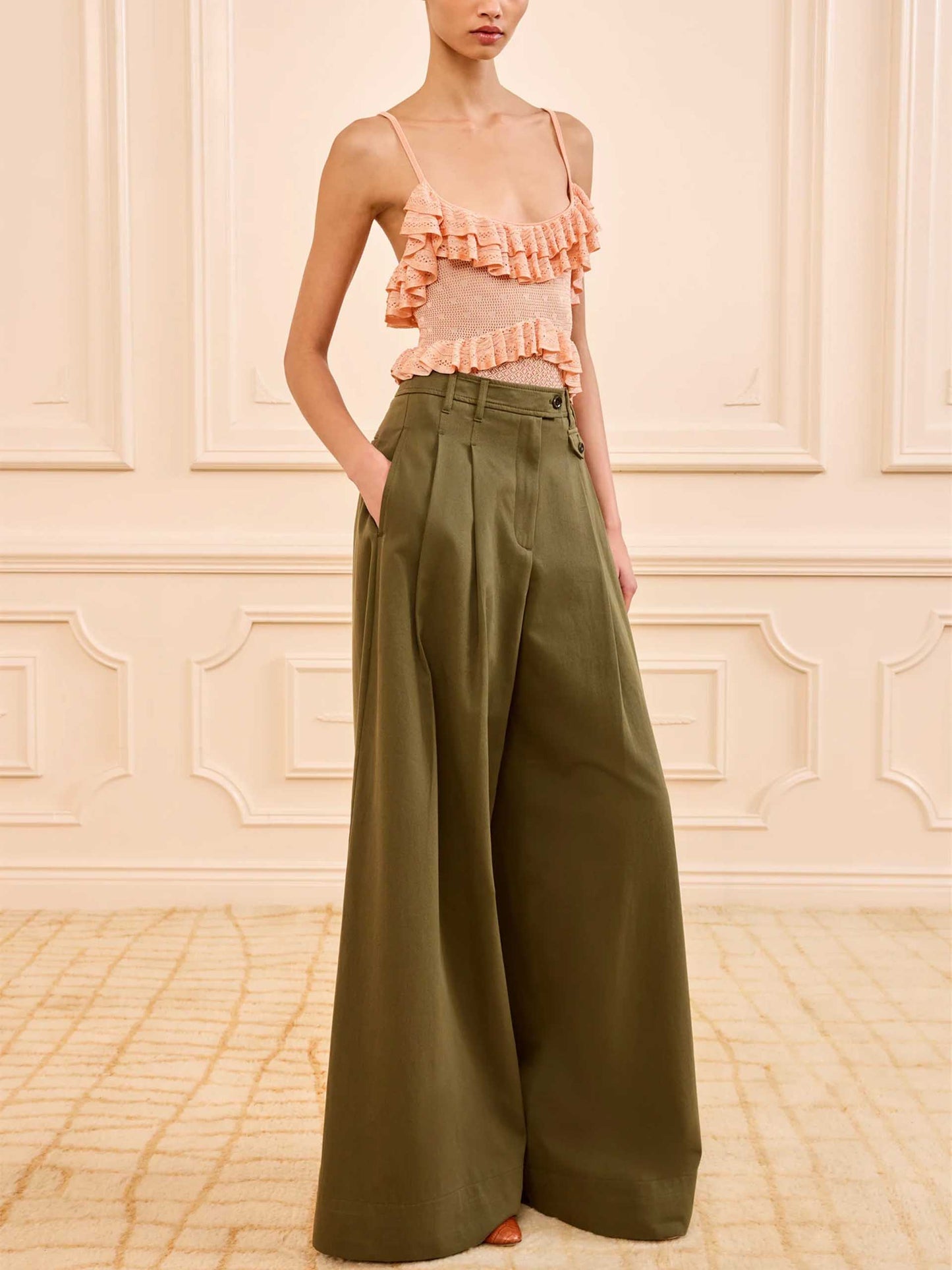 ULLA JOHNSON - Wide-Leg Hose Motherwell für Damen