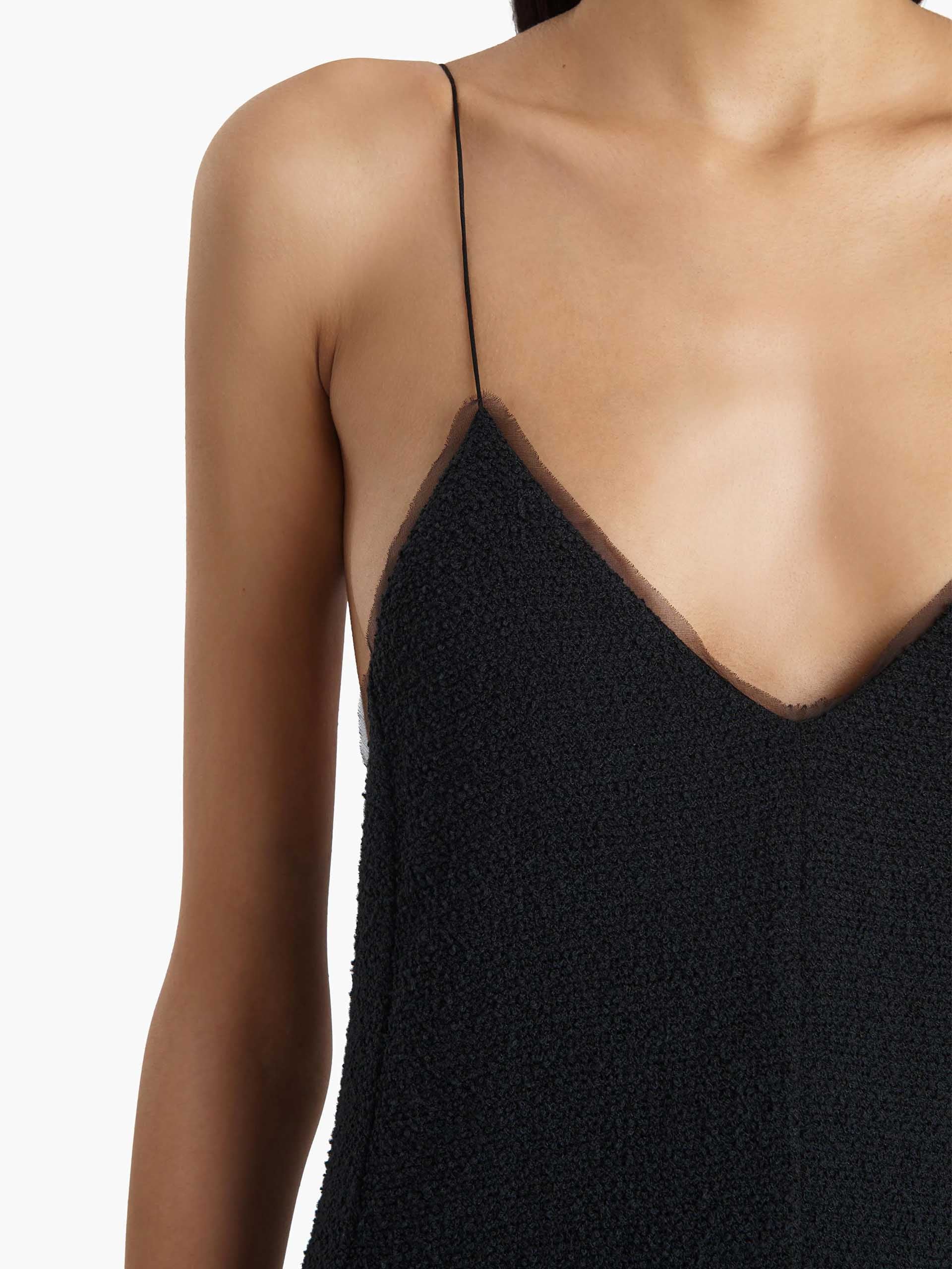 KHAITE - Slipdress Iben aus Tweed für Damen