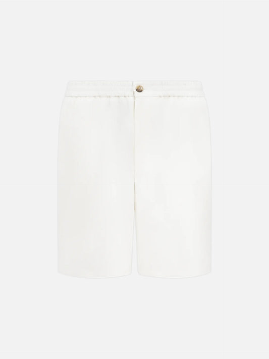 AMI PARIS - Shorts aus Leinen-Mix für Herren Weiß - White