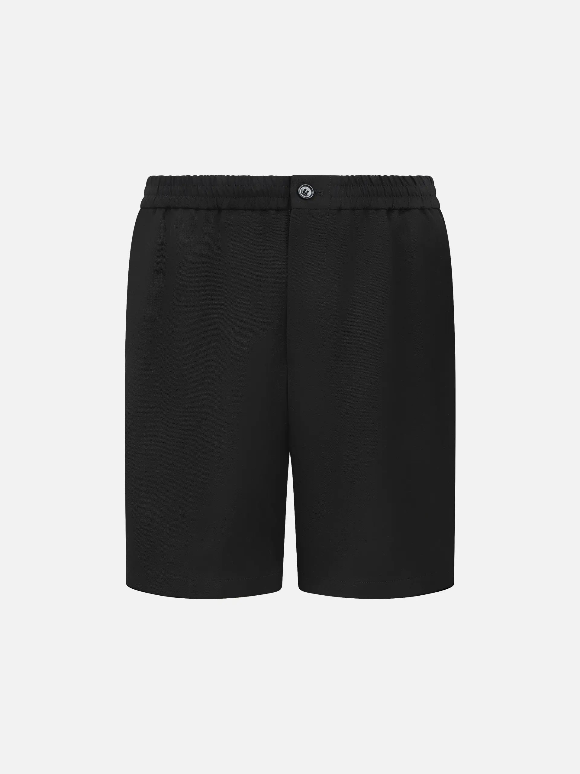 AMI PARIS - Shorts aus Leinen-Mix für Herren Schwarz - Black