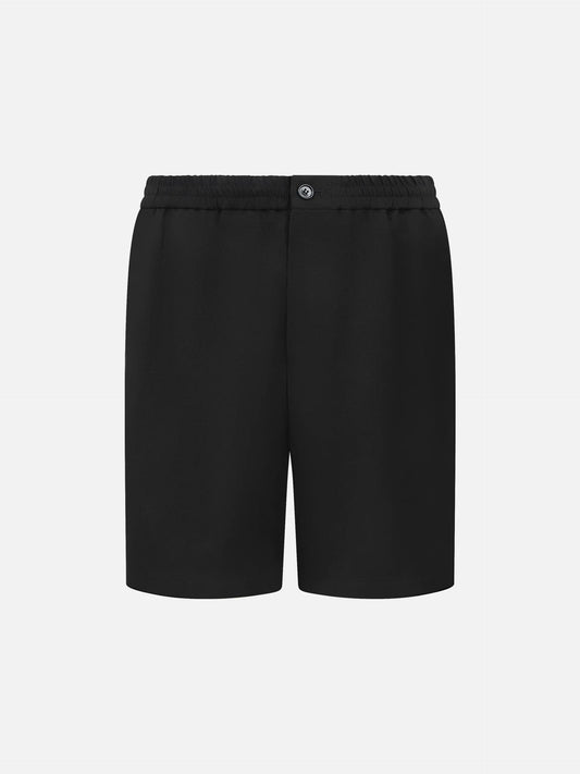 AMI PARIS - Shorts aus Leinen-Mix für Herren Schwarz - Black