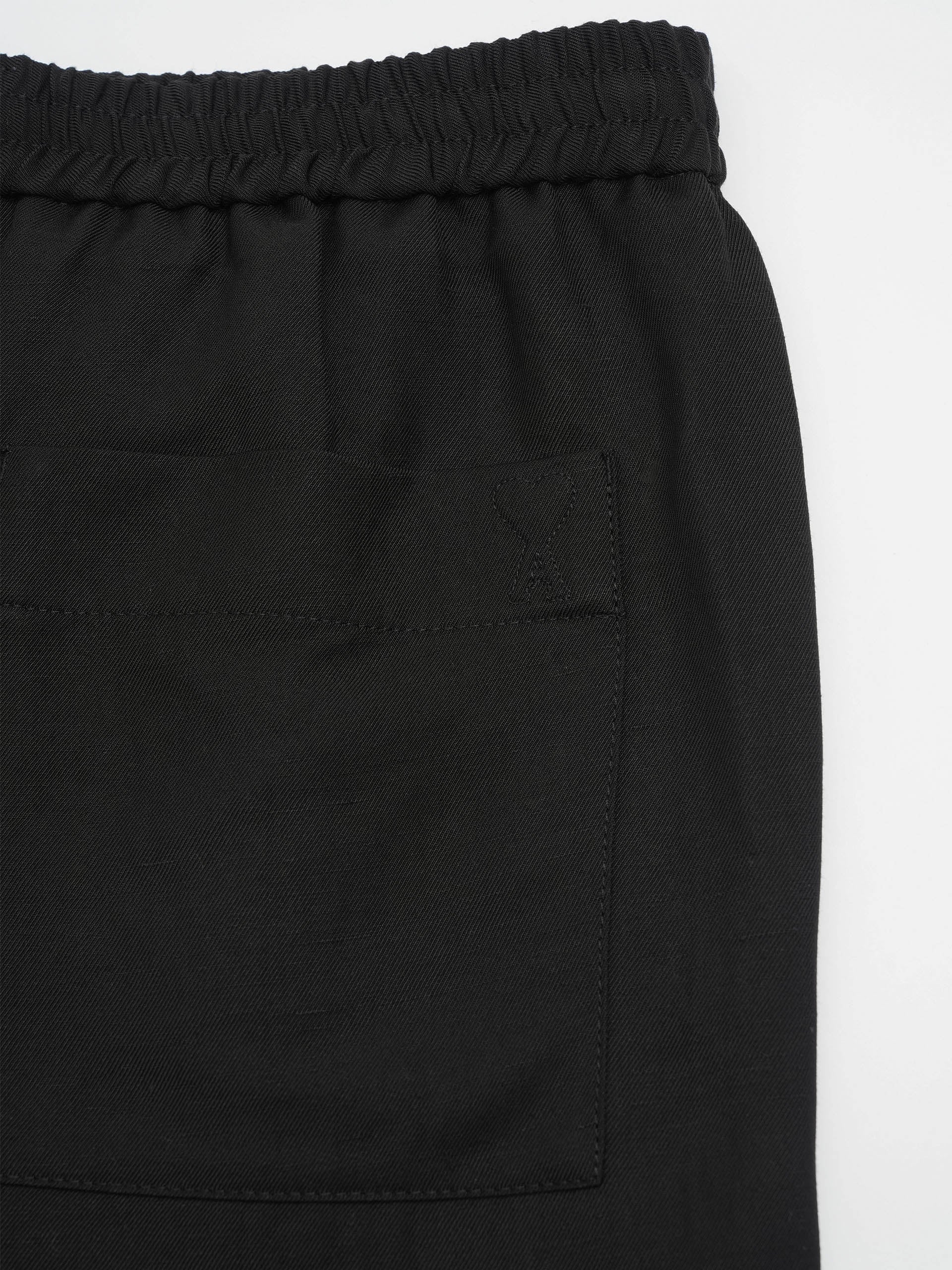 AMI PARIS - Shorts aus Leinen-Mix für Herren Schwarz - Black