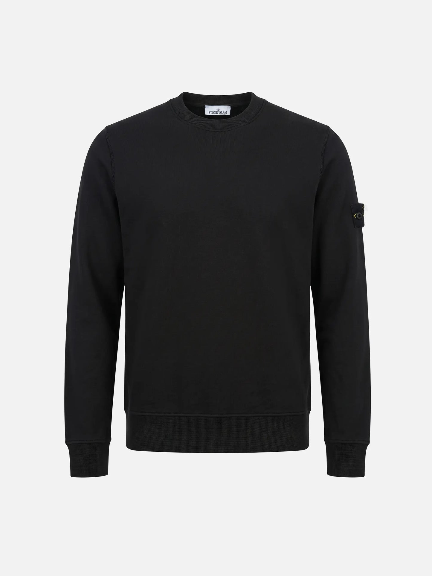 STONE ISLAND - Sweatshirt mit Kompass-Patch für Herren Schwarz - Black
