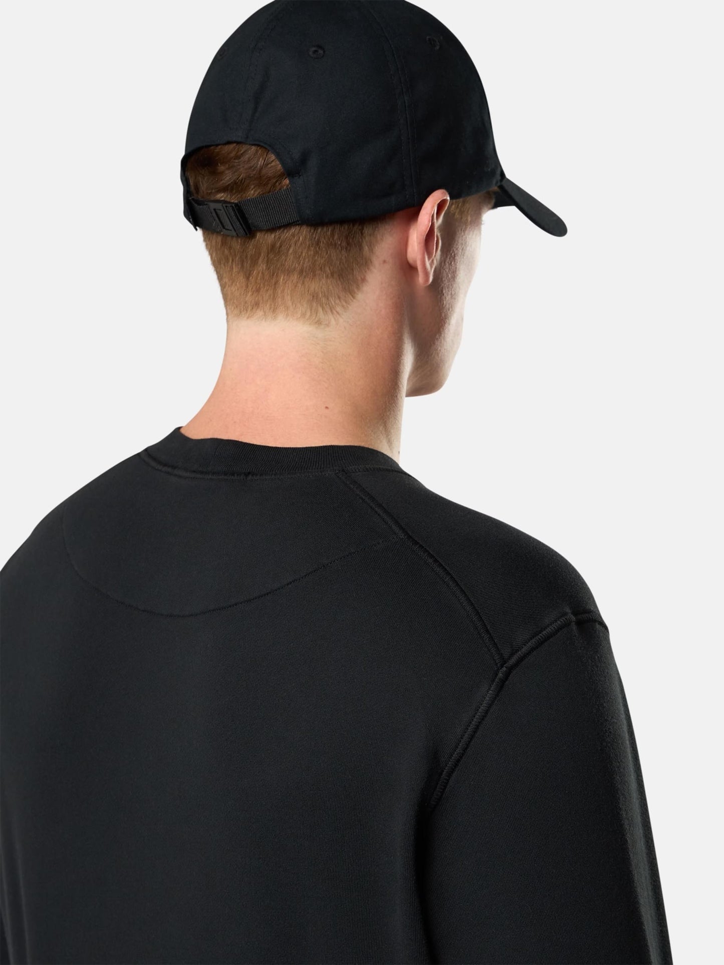 STONE ISLAND - Sweatshirt mit Kompass-Patch für Herren Schwarz - Black