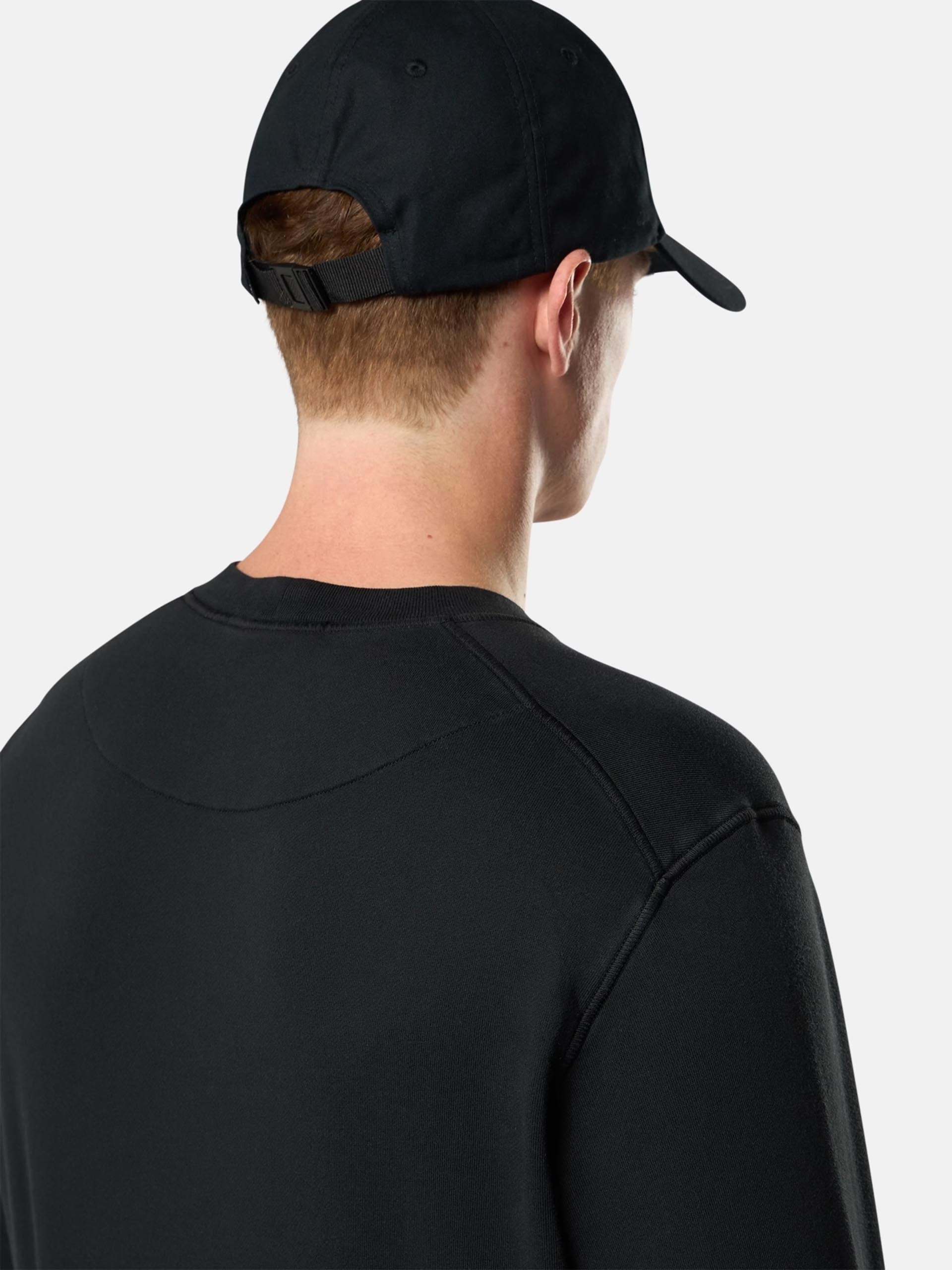 STONE ISLAND - Sweatshirt mit Kompass-Patch für Herren Schwarz - Black