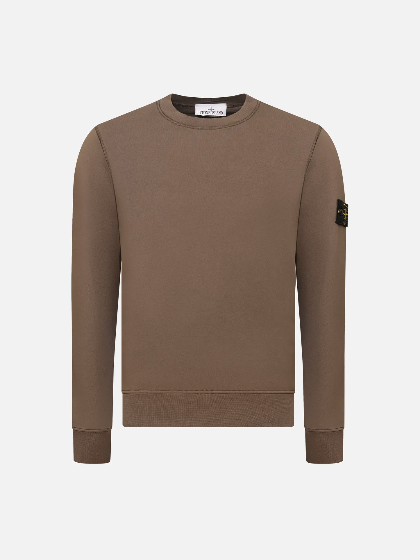 STONE ISLAND - Sweatshirt mit Kompass-Patch für Herren Braun - Brown