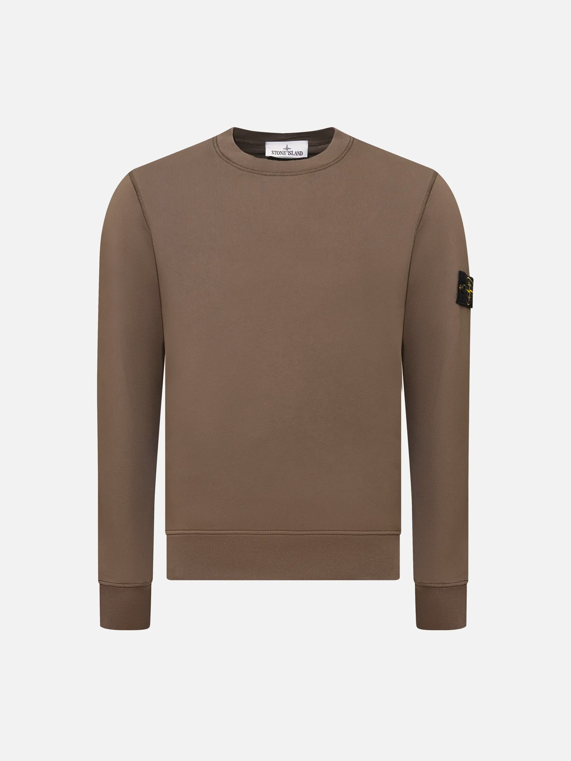 STONE ISLAND - Sweatshirt mit Kompass-Patch für Herren Braun - Brown