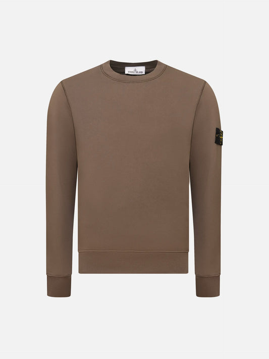 STONE ISLAND - Sweatshirt mit Kompass-Patch für Herren Braun - Brown