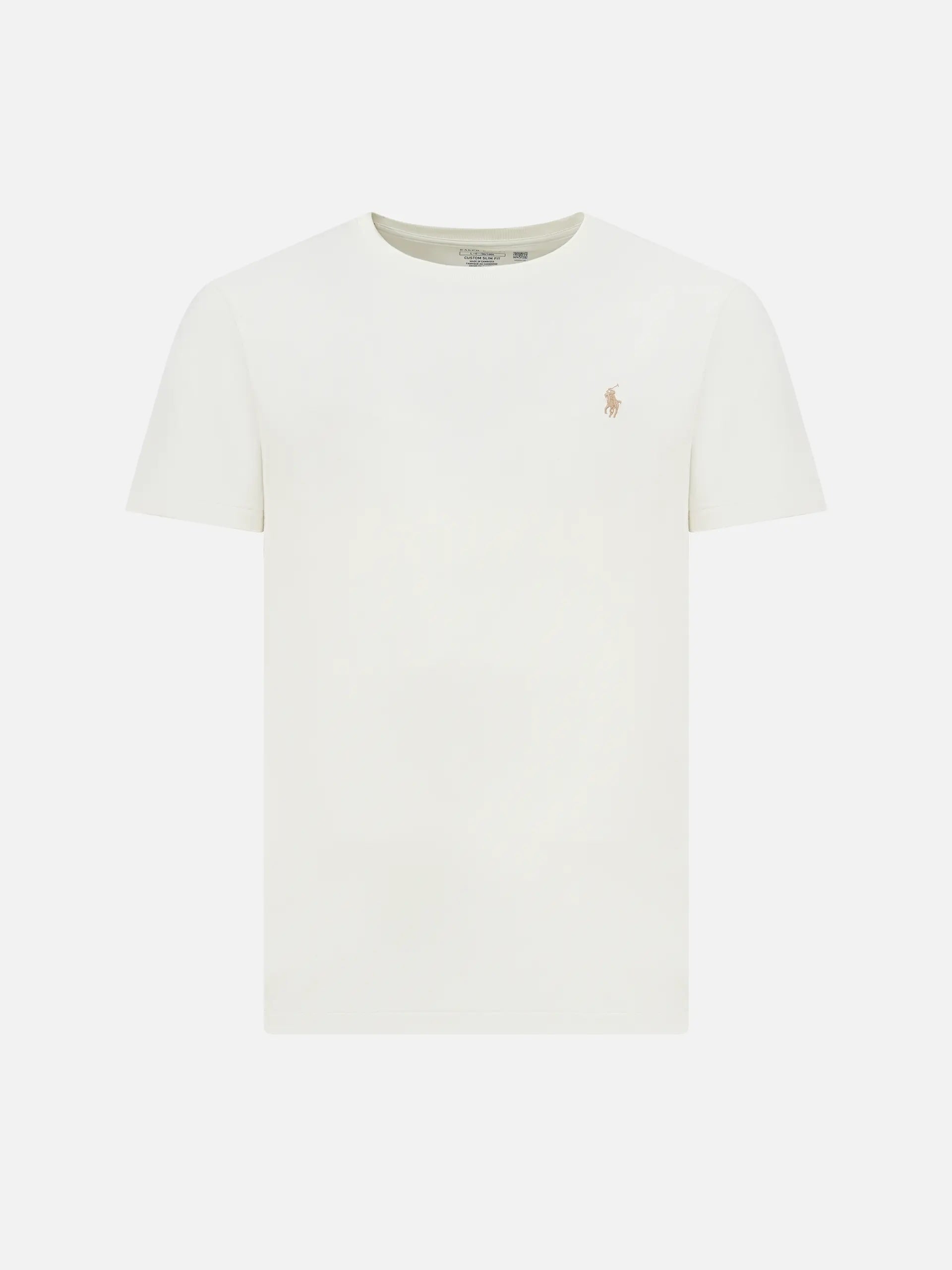 POLO RALPH LAUREN - T-Shirt aus Baumwolljersey für Herren Creme - Cream