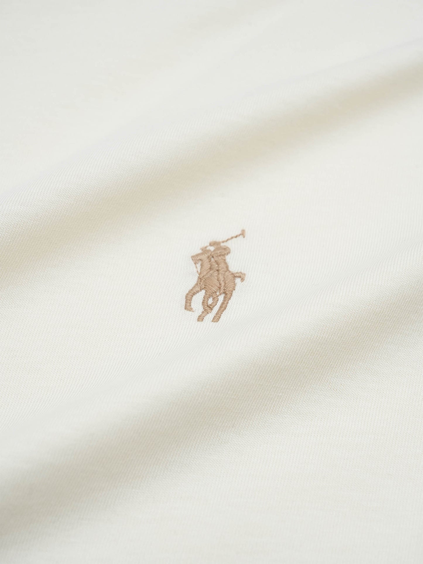 POLO RALPH LAUREN - T-Shirt aus Baumwolljersey für Herren Creme - Cream