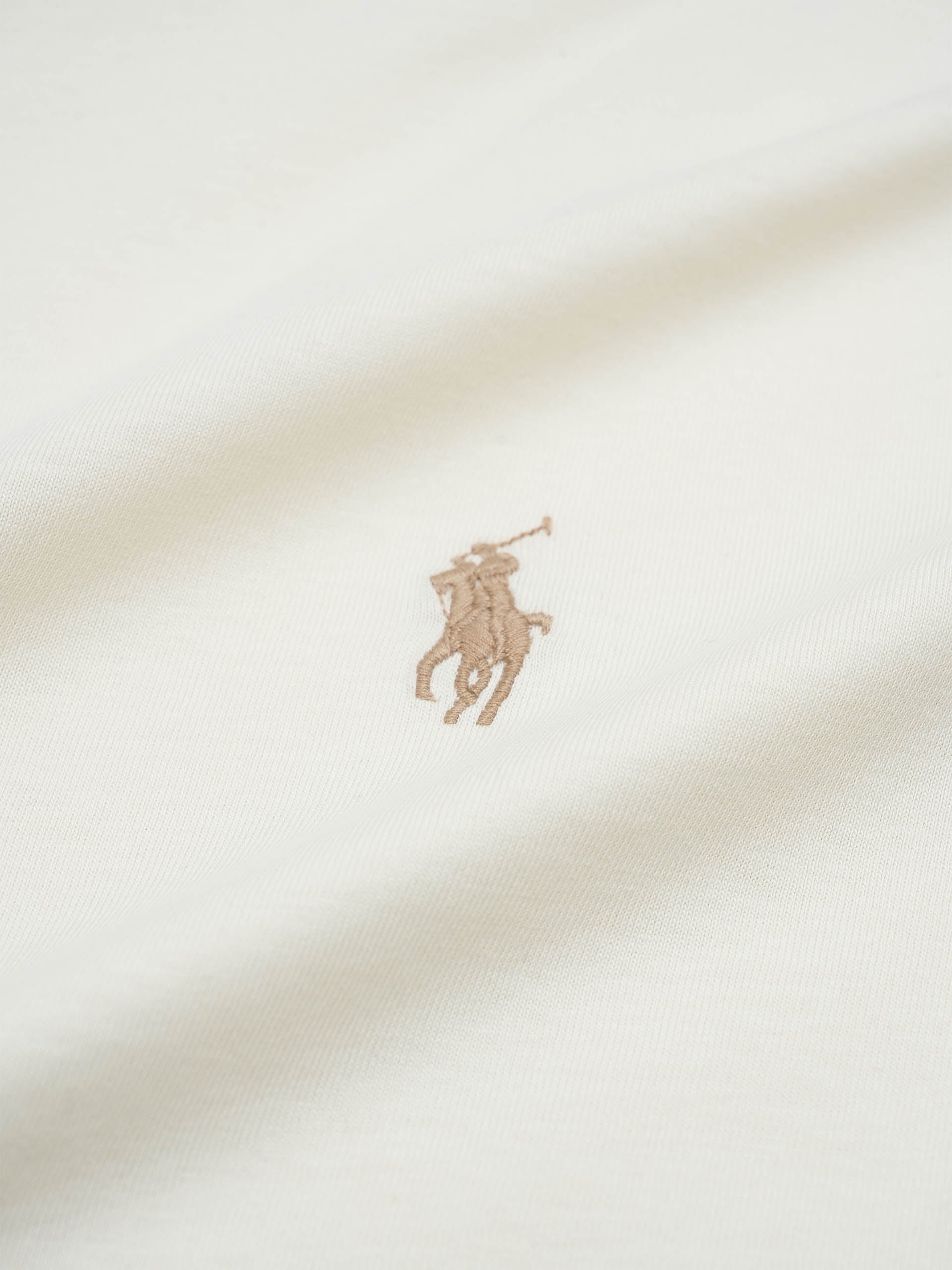 POLO RALPH LAUREN - T-Shirt aus Baumwolljersey für Herren Creme - Cream