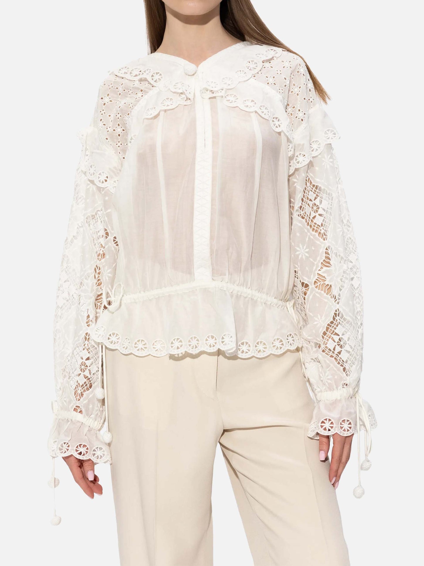 ISABEL MARANT - Nowana Bluse mit Rüschen für Damen