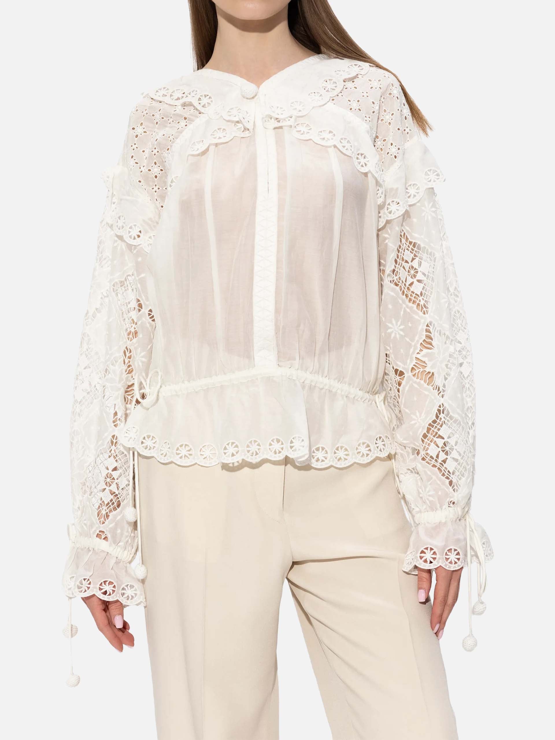 ISABEL MARANT - Nowana Bluse mit Rüschen für Damen