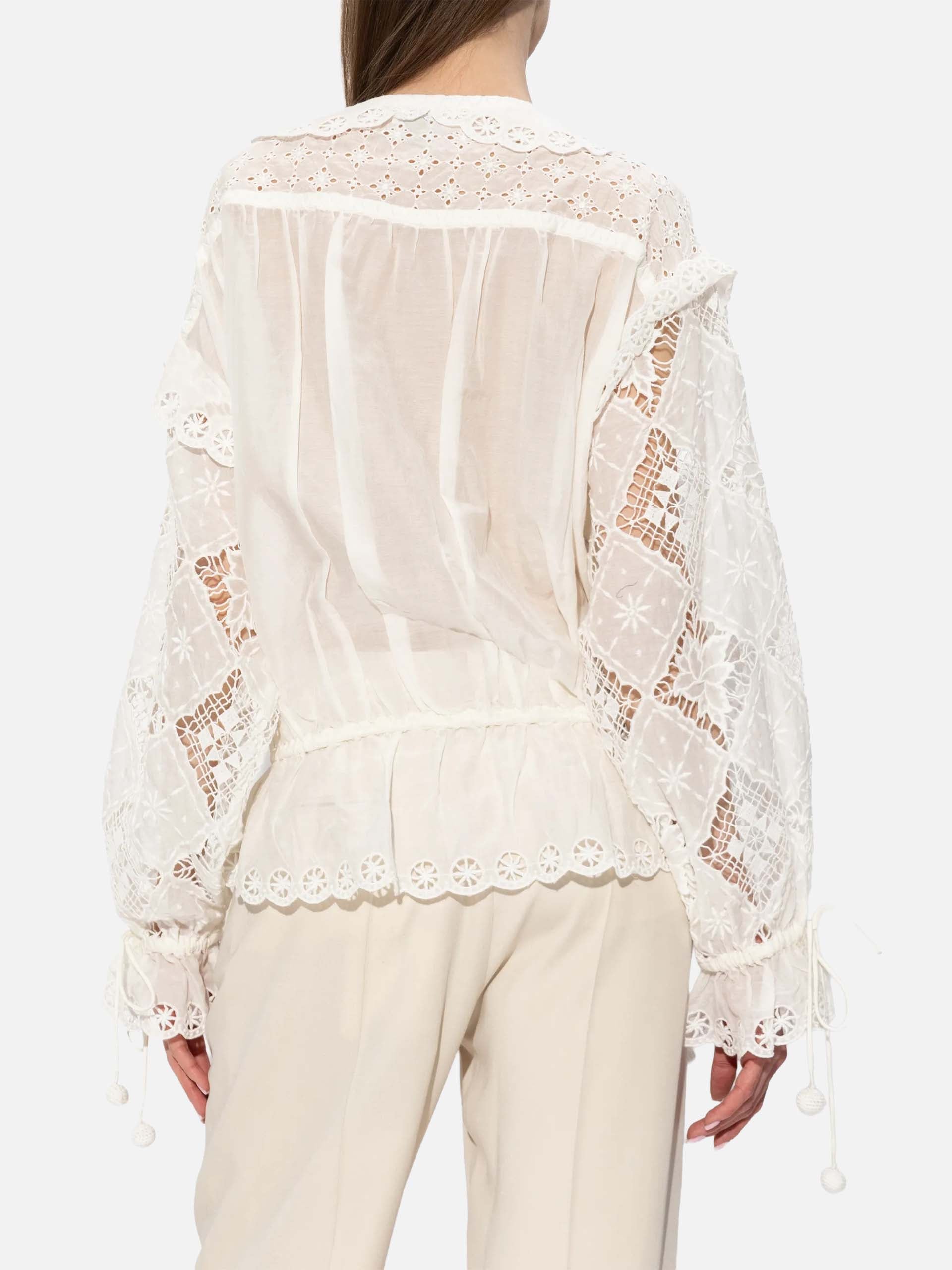 ISABEL MARANT - Nowana Bluse mit Rüschen für Damen