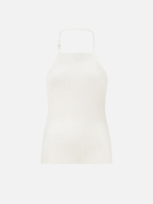 JACQUEMUS - Neckholder-Top Tablier für Damen Off-White