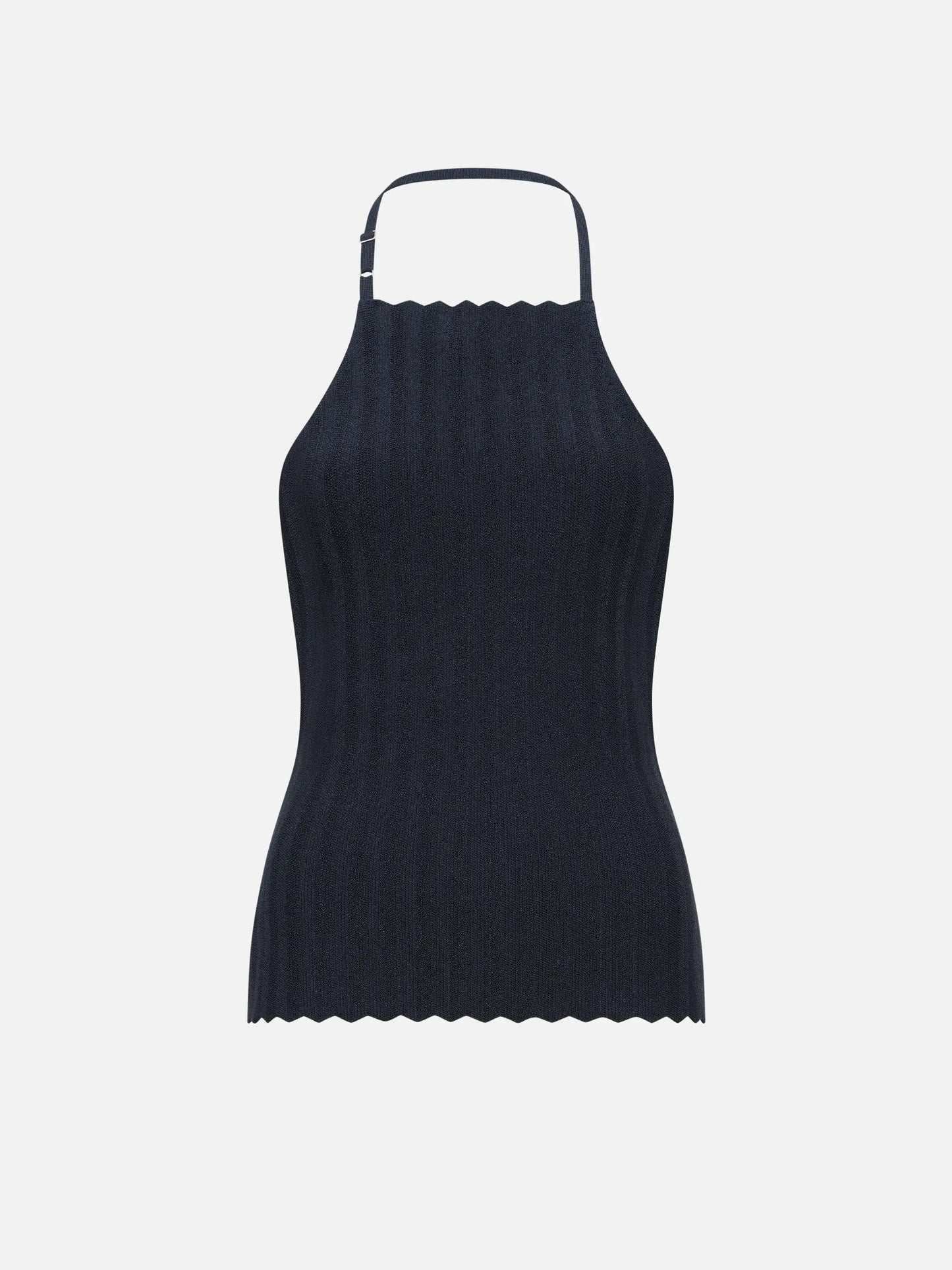 JACQUEMUS - Neckholder-Top Tablier für Damen Dunkelblau - Dark navy