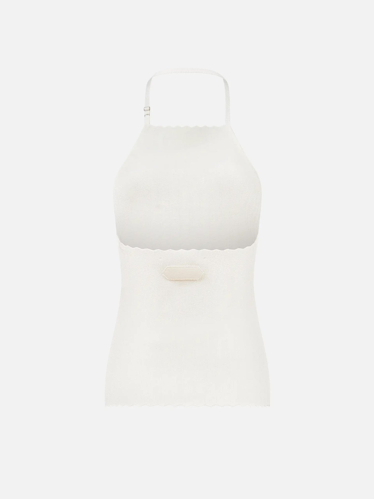 JACQUEMUS - Neckholder-Top Tablier für Damen Off-White