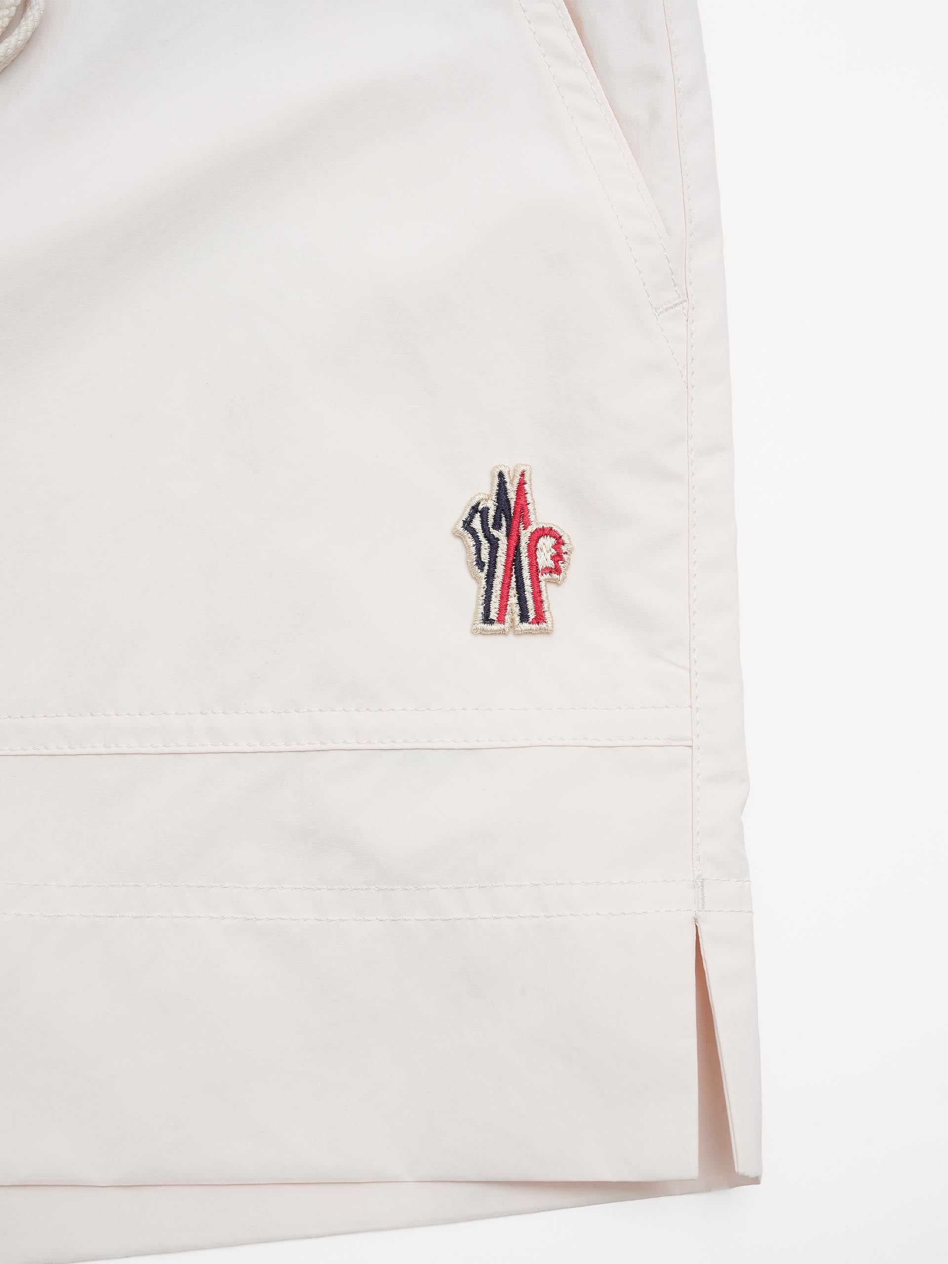 MONCLER GRENOBLE - Kordelzug-Shorts mit Logo für Damen