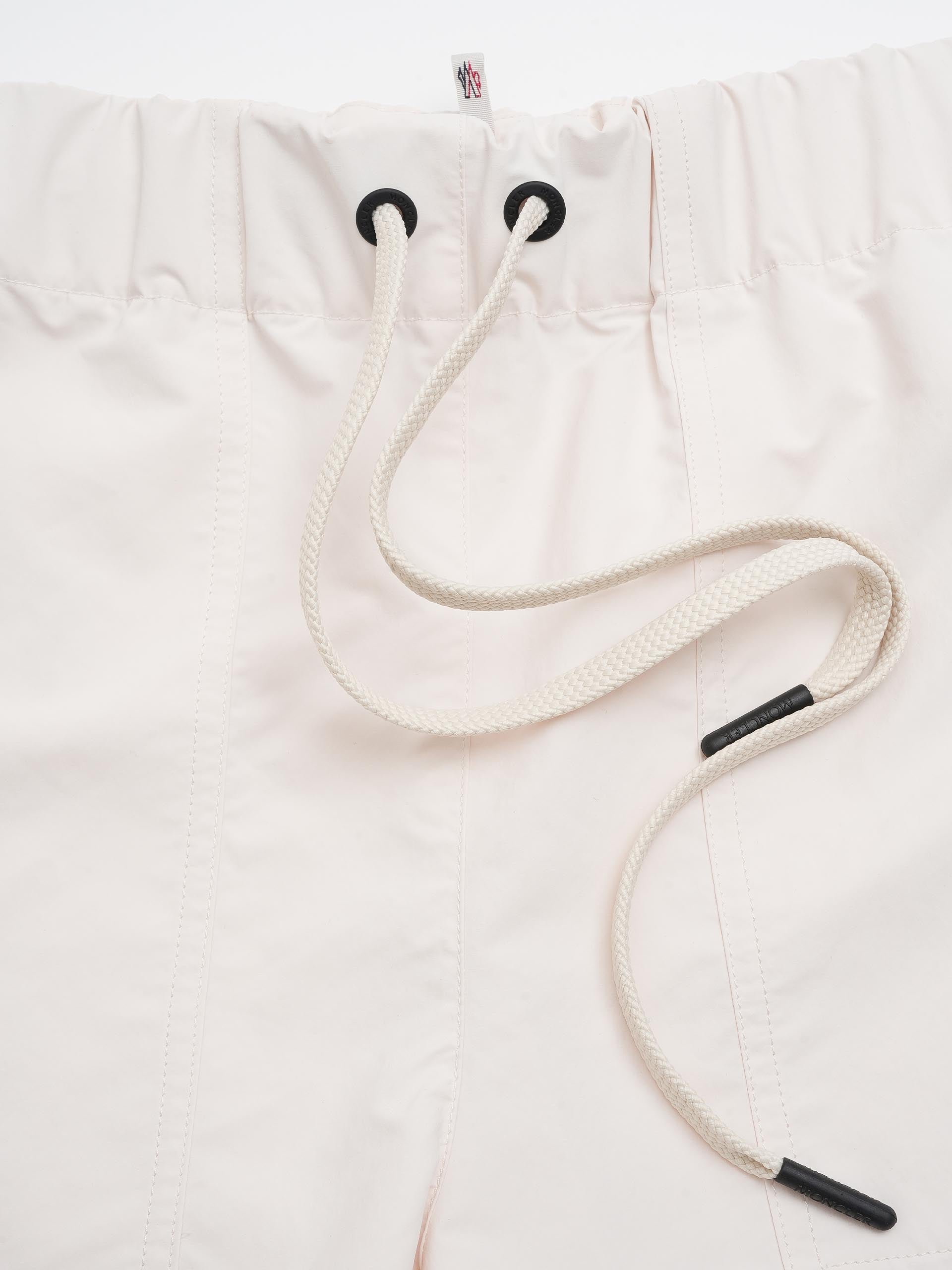 MONCLER GRENOBLE - Kordelzug-Shorts mit Logo für Damen