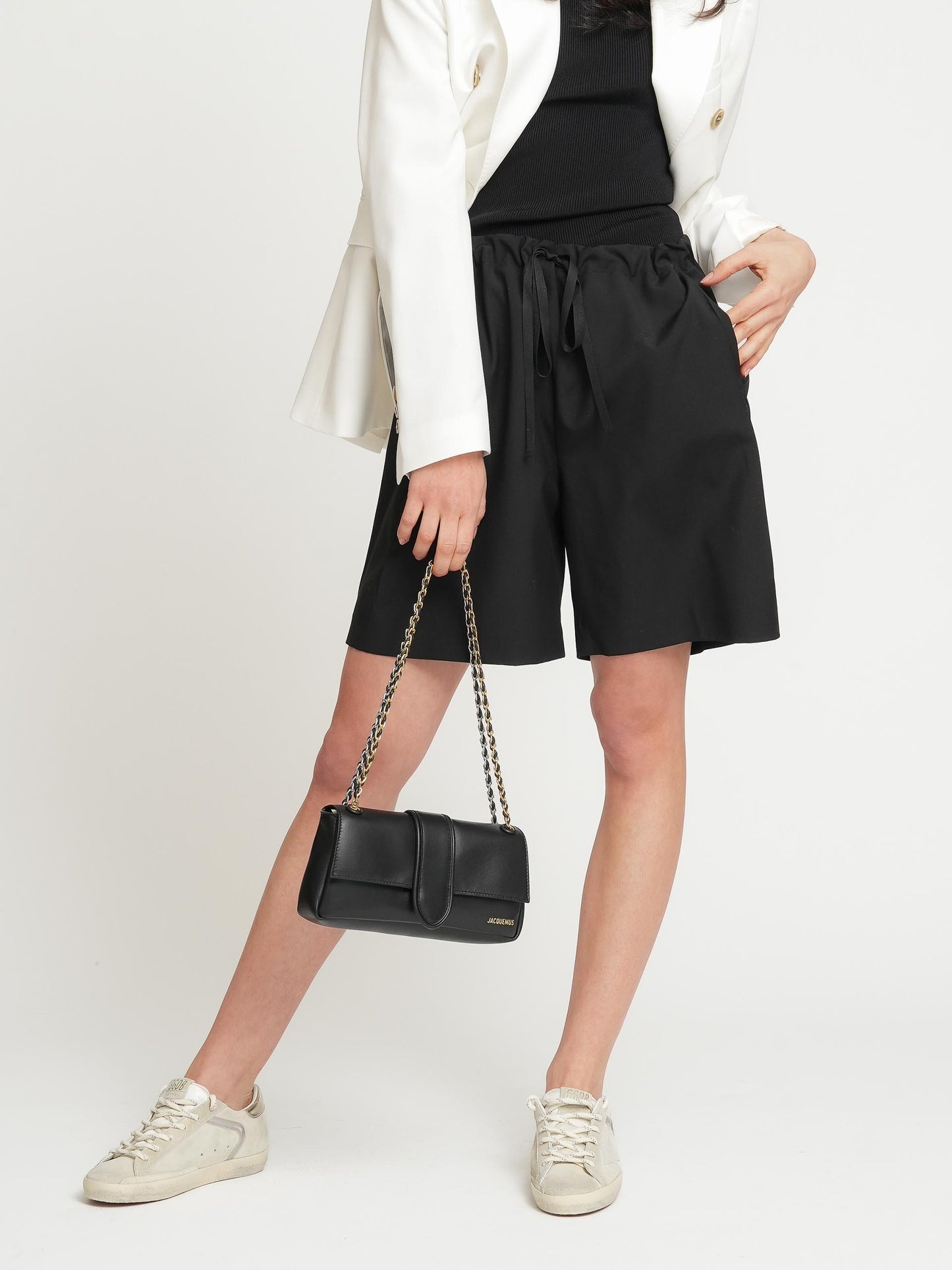 KHAITE - Shorts Rohe aus tropischer Wolle für Damen