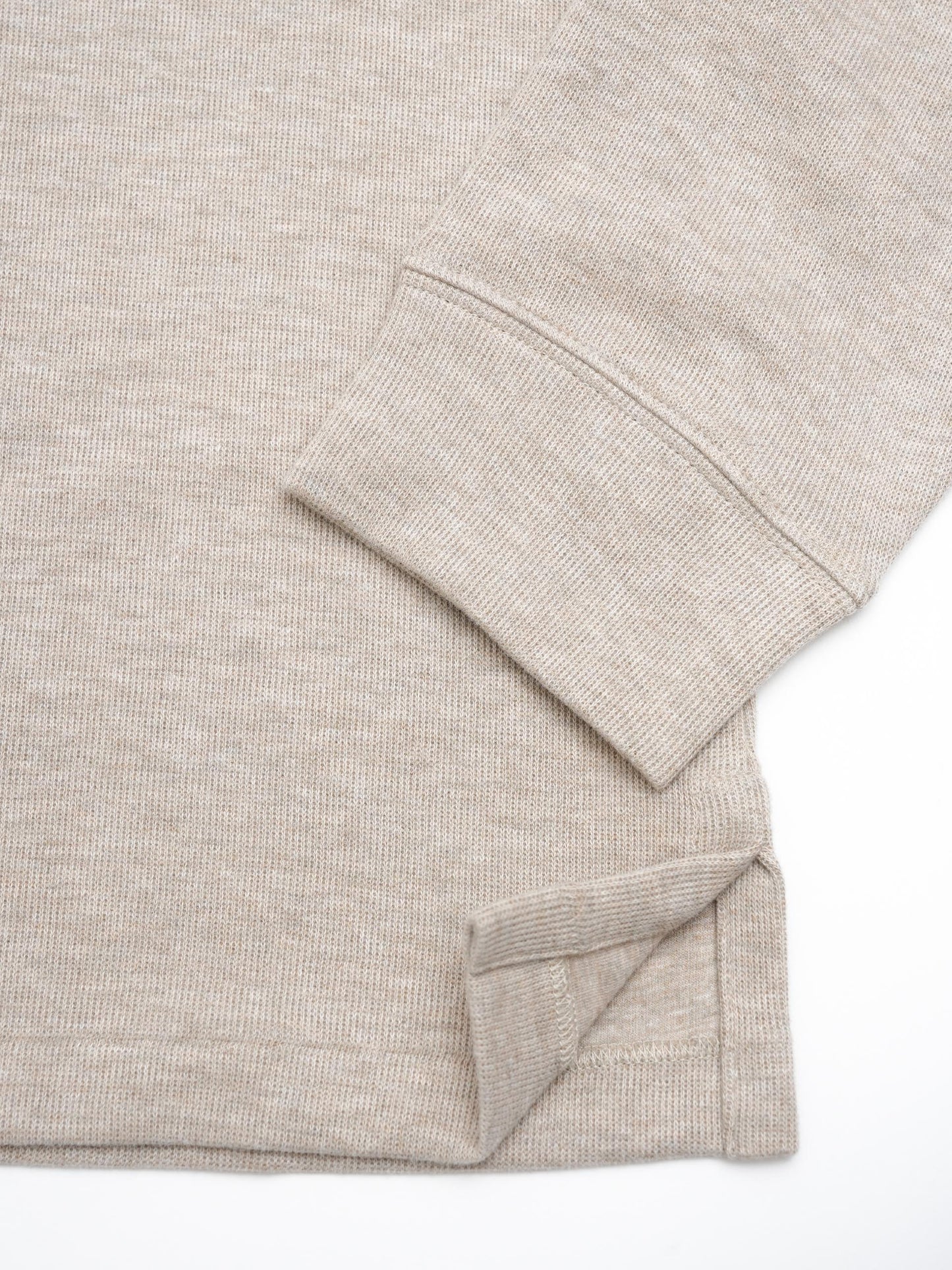 POLO RALPH LAUREN - Rippenpullover mit Quarter-Zip für Herren Hellbeige - Light beige