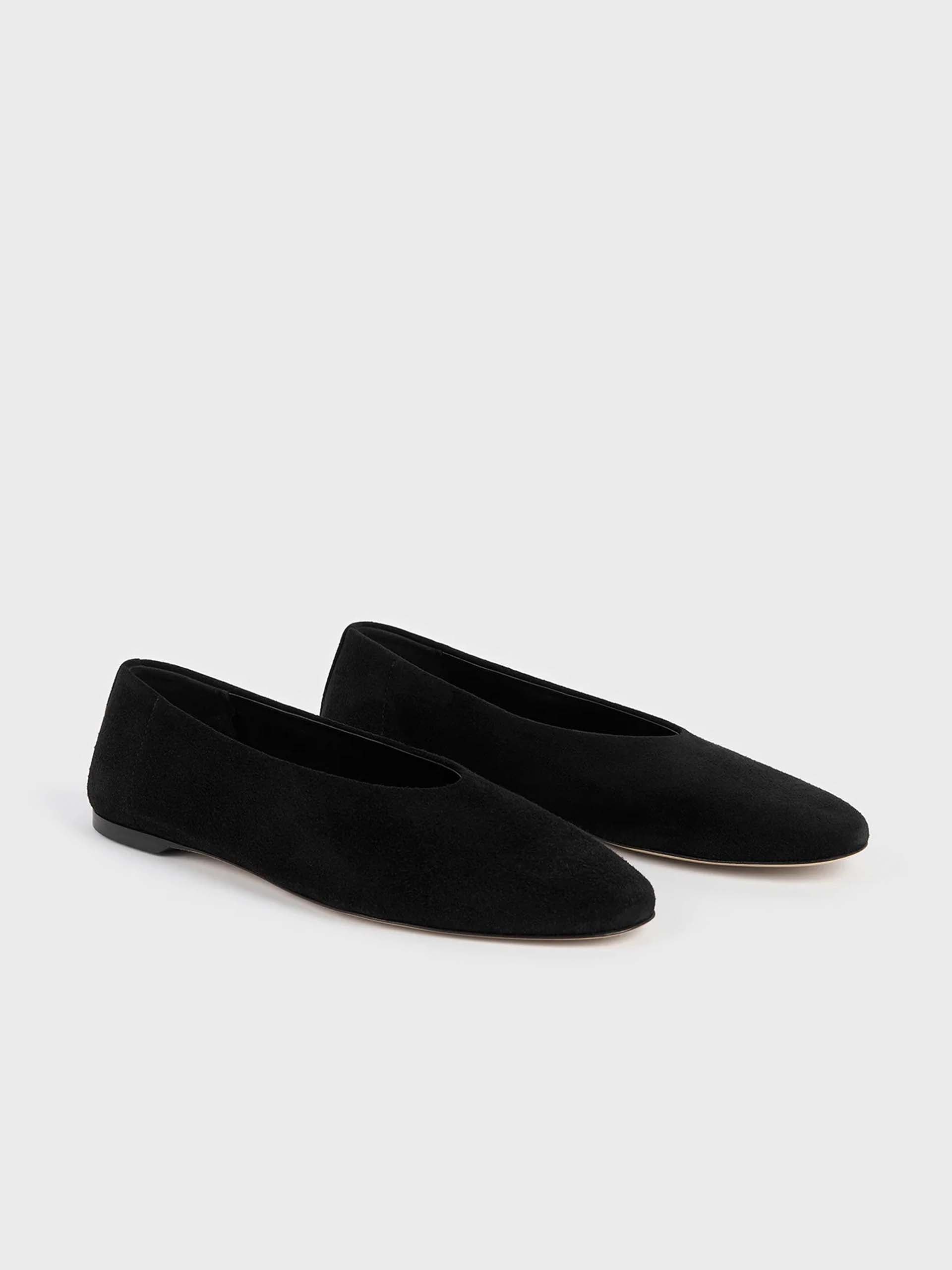 TOTEME - Slip-Ballerinas aus Veloursleder für Damen