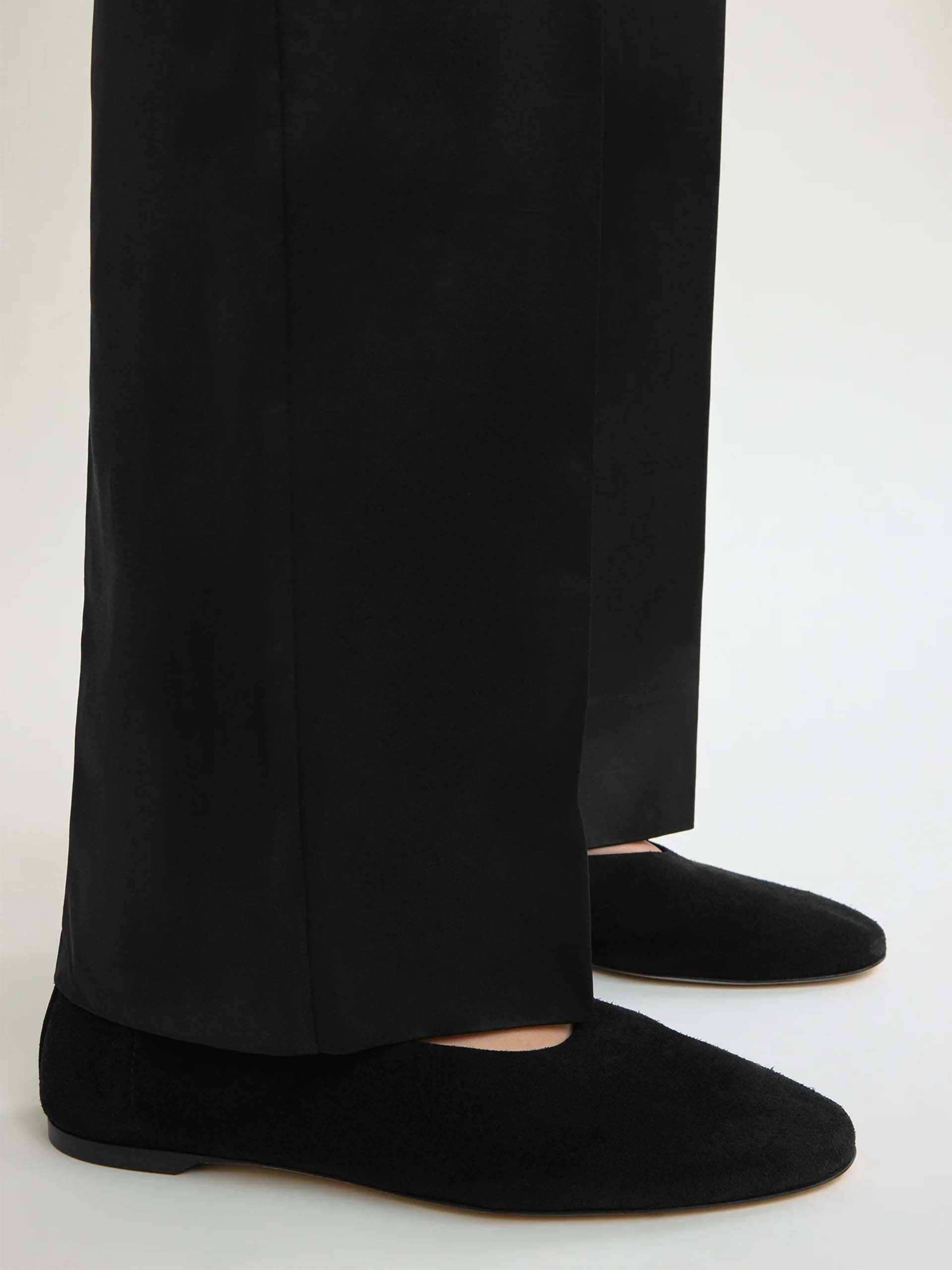 TOTEME - Slip-Ballerinas aus Veloursleder für Damen