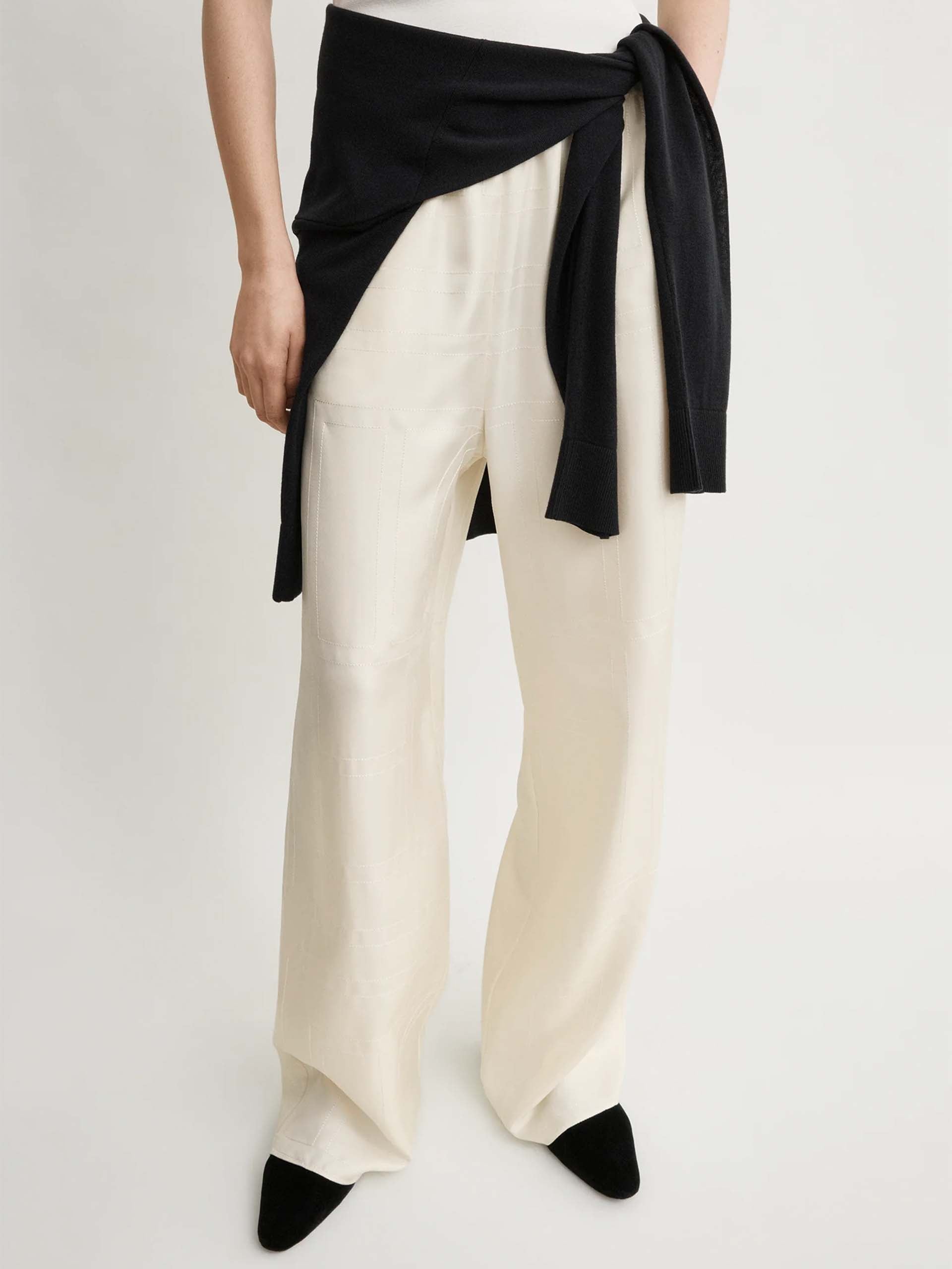 TOTEME - Seidenhose mit Monogramm für Damen