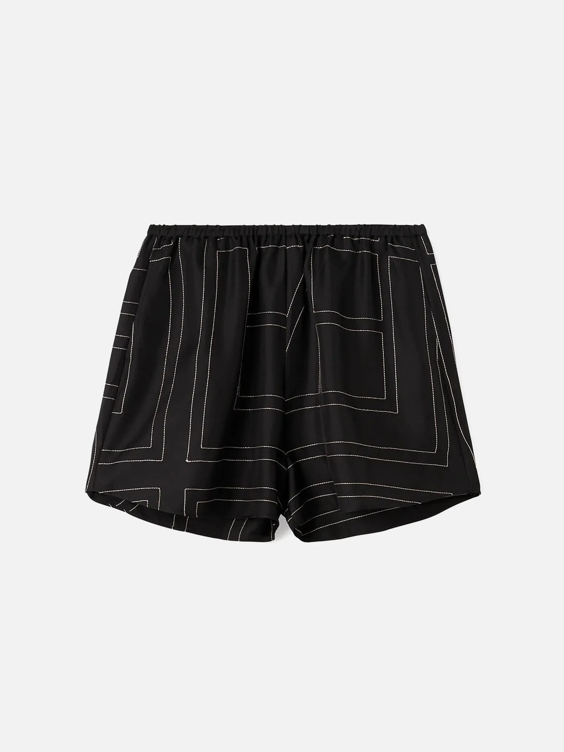 TOTEME - Seiden-Shorts mit Monogramm für Damen