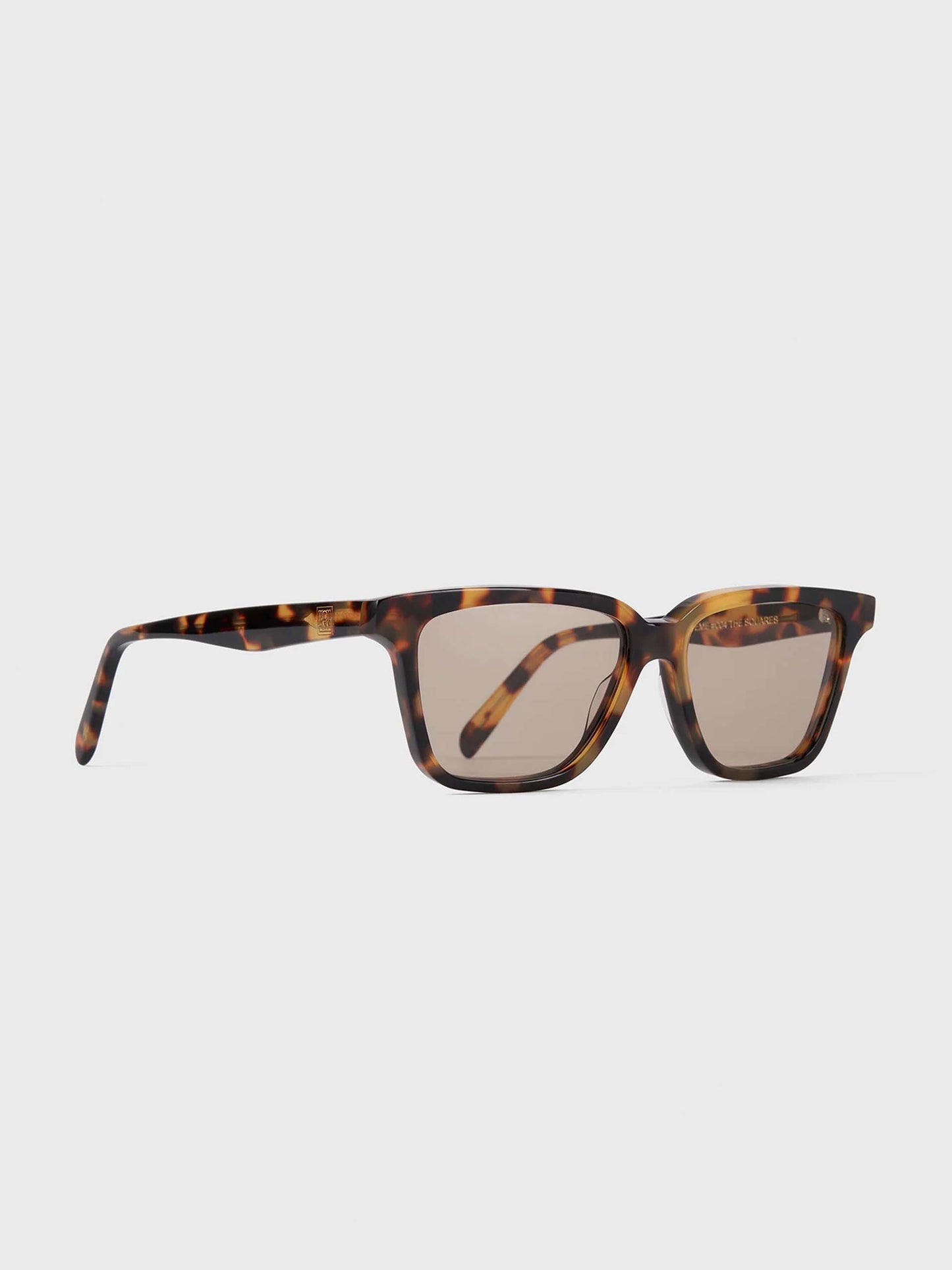 TOTEME - Eckige Sonnenbrille in Schildpatt-Optik