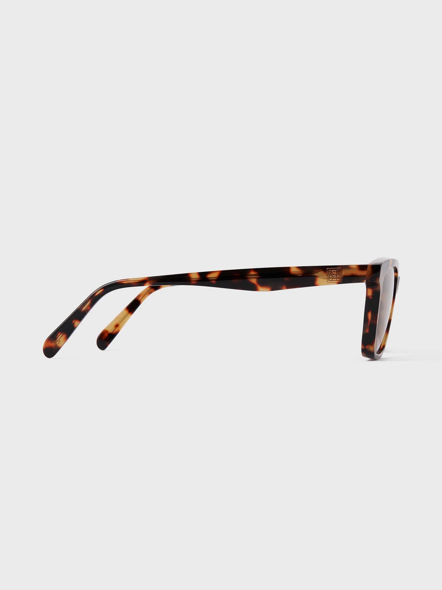 TOTEME - Eckige Sonnenbrille in Schildpatt-Optik