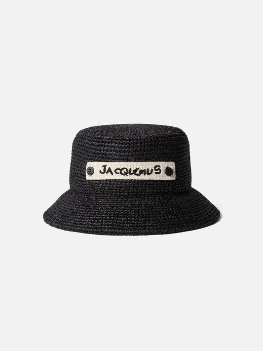 JACQUEMUS - Bucket Hat Plage aus Raffia