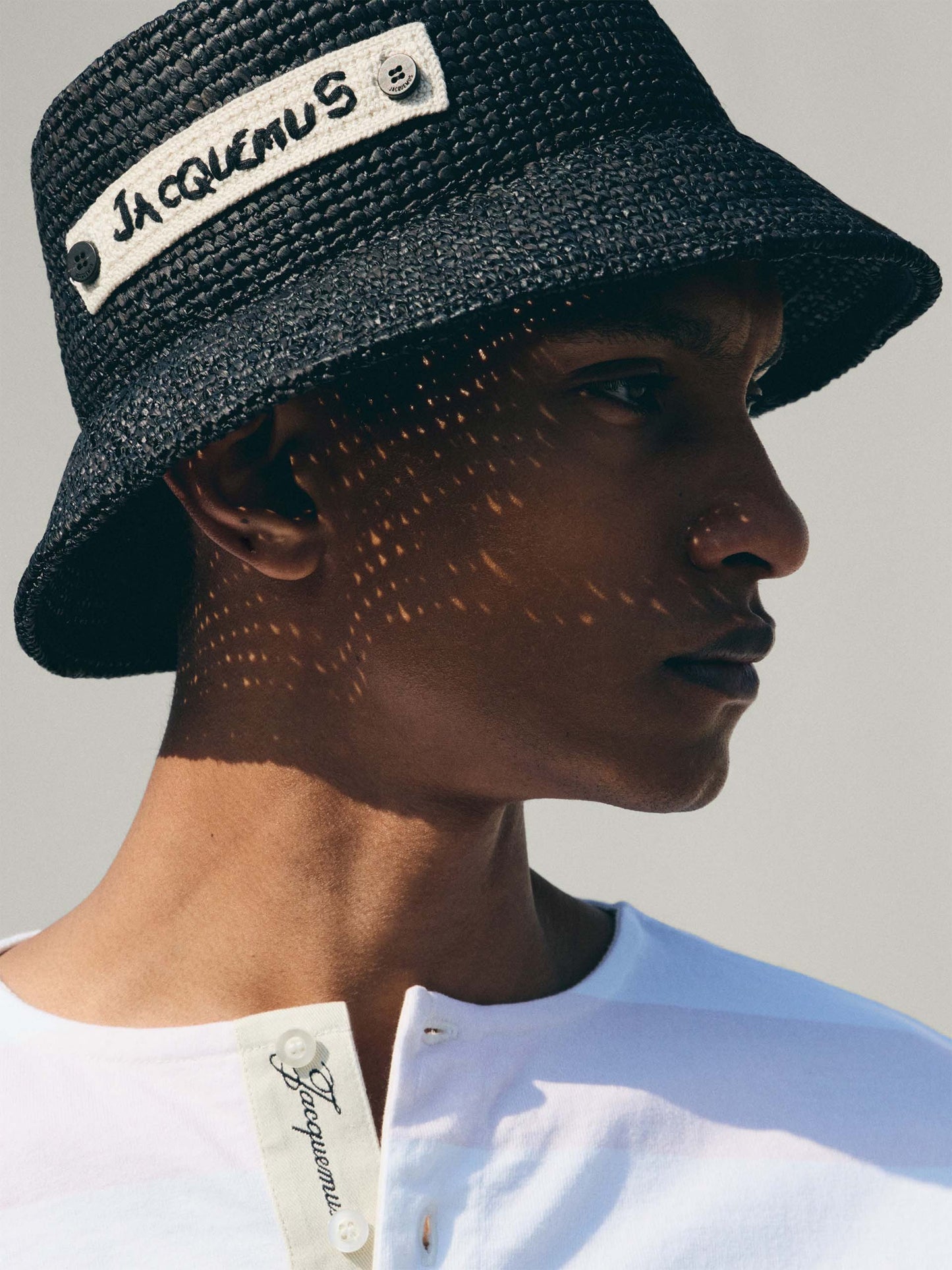 JACQUEMUS - Bucket Hat Plage aus Raffia