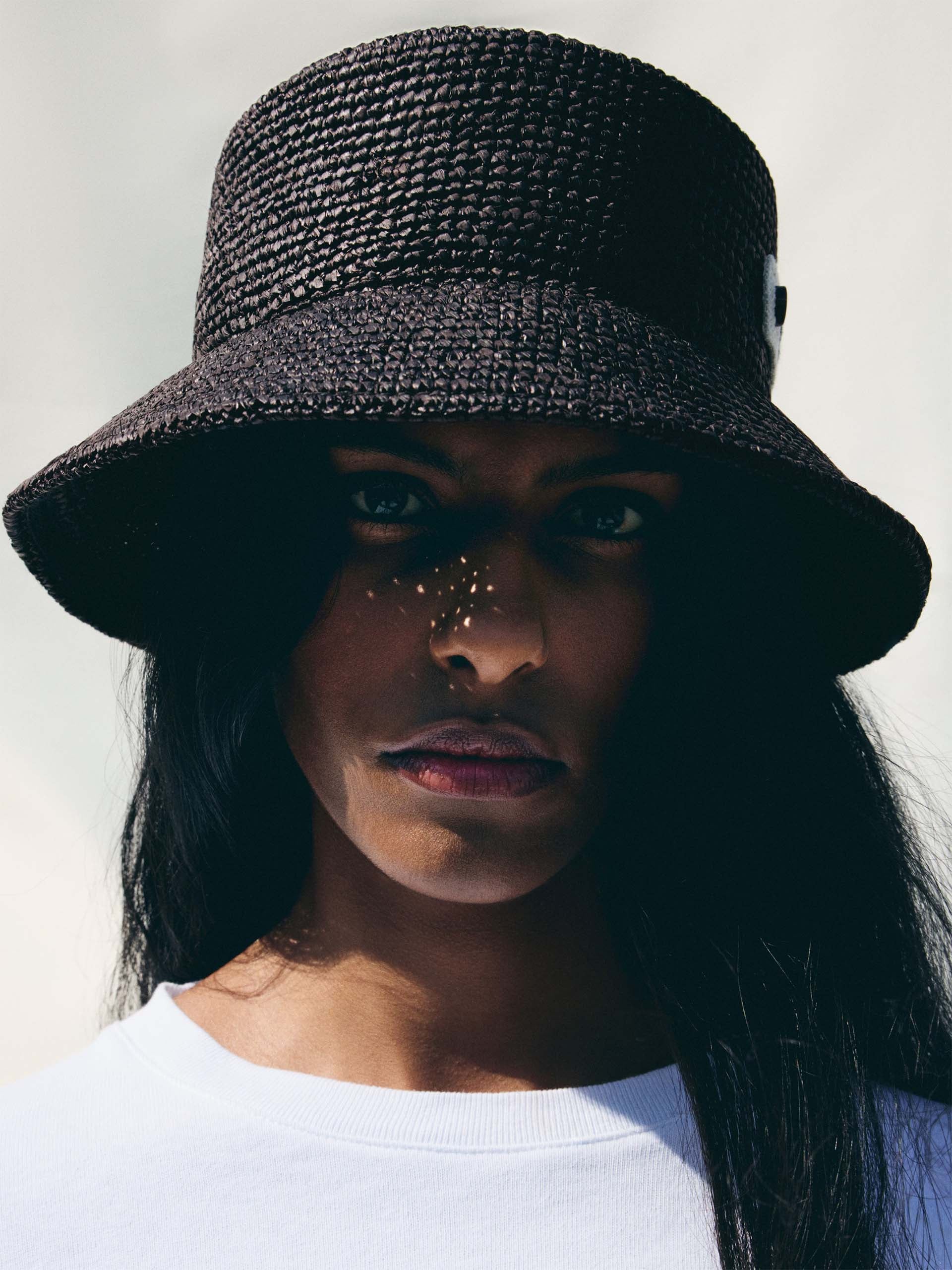 JACQUEMUS - Bucket Hat Plage aus Raffia