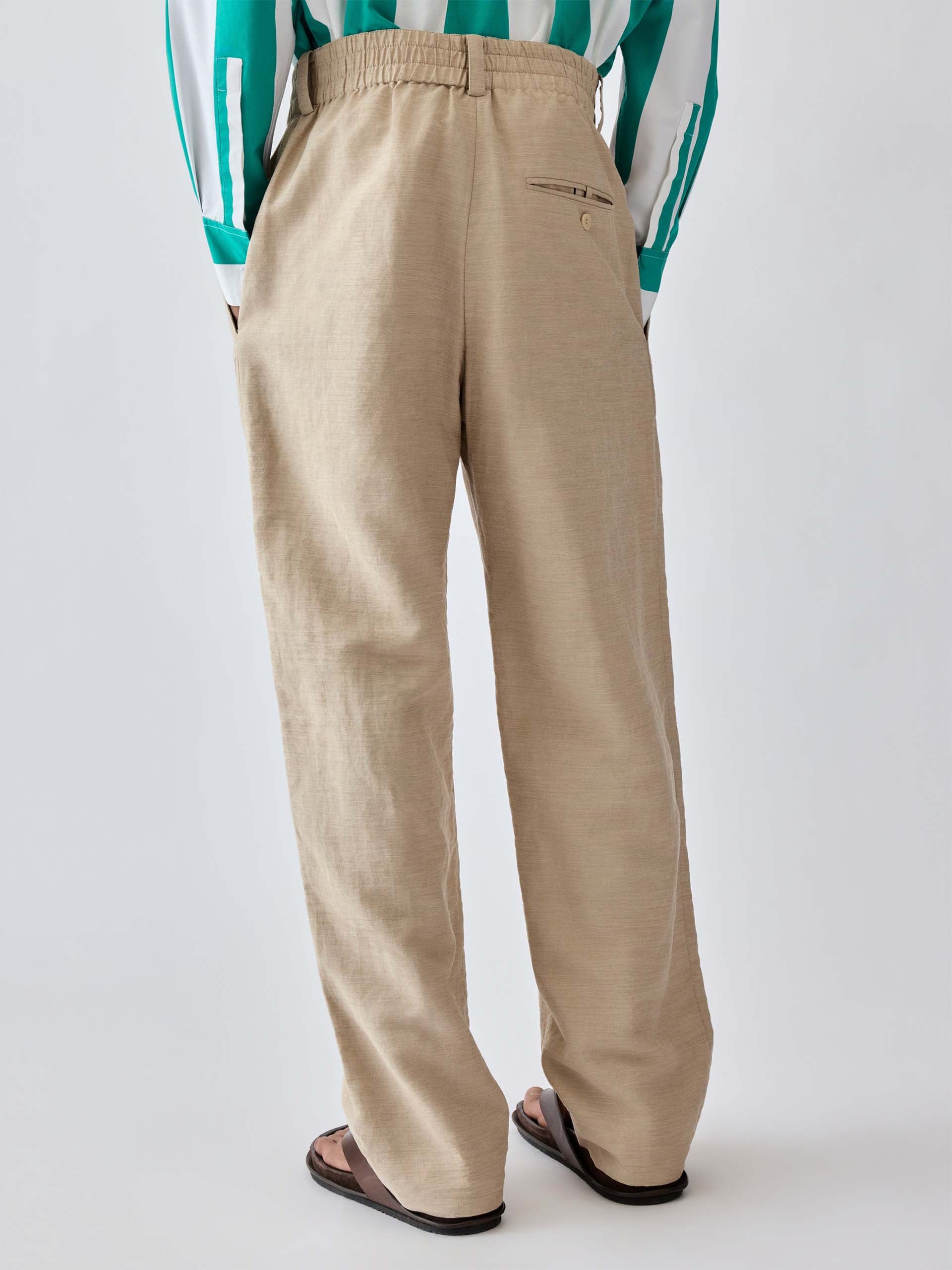 JACQUEMUS - Hose Croisière aus Leinen-Mix für Herren
